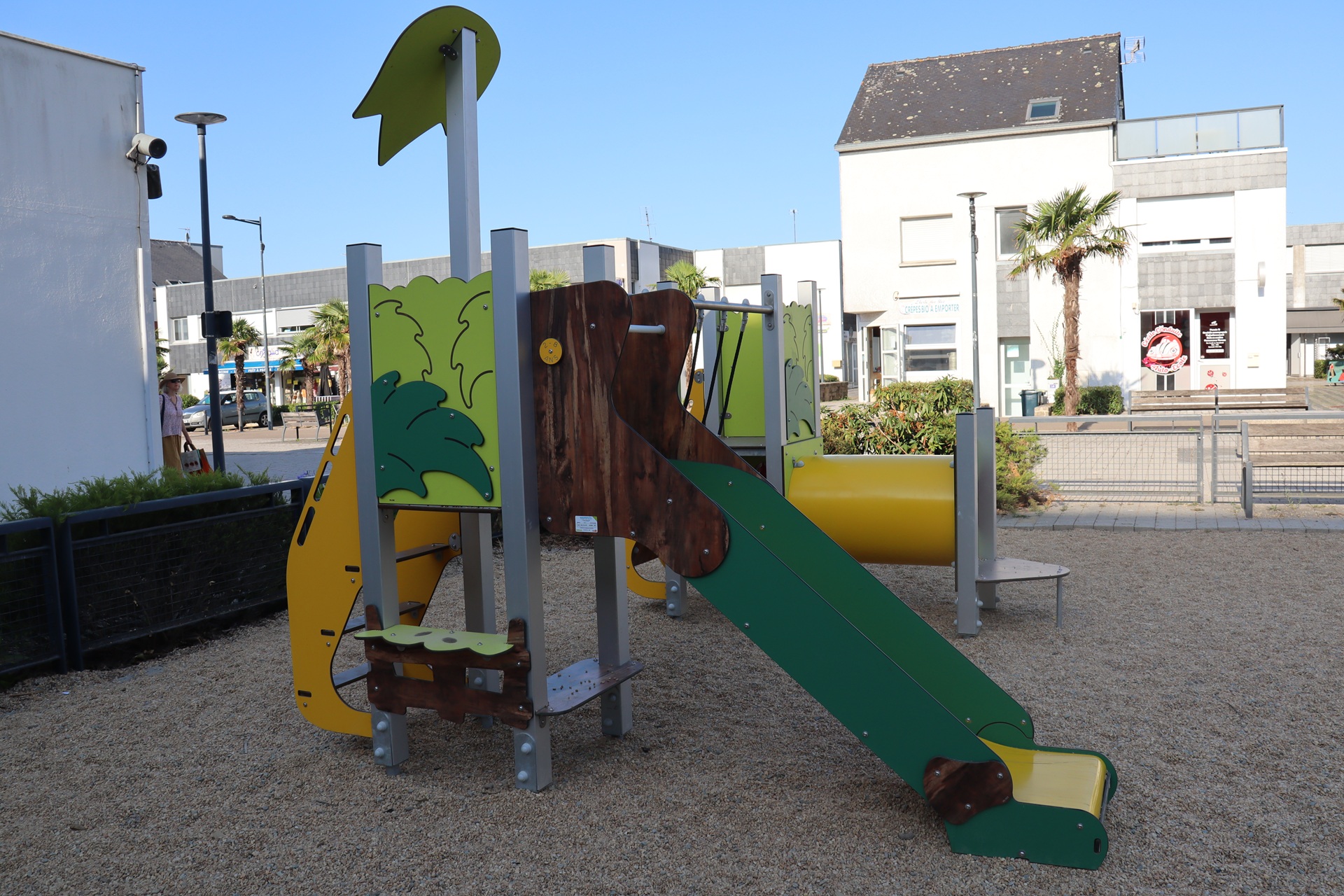 Aire de jeux pour enfants plaine Oxygène - Passe Ouest à ploemeur proche Lorient (Morbihan) 56