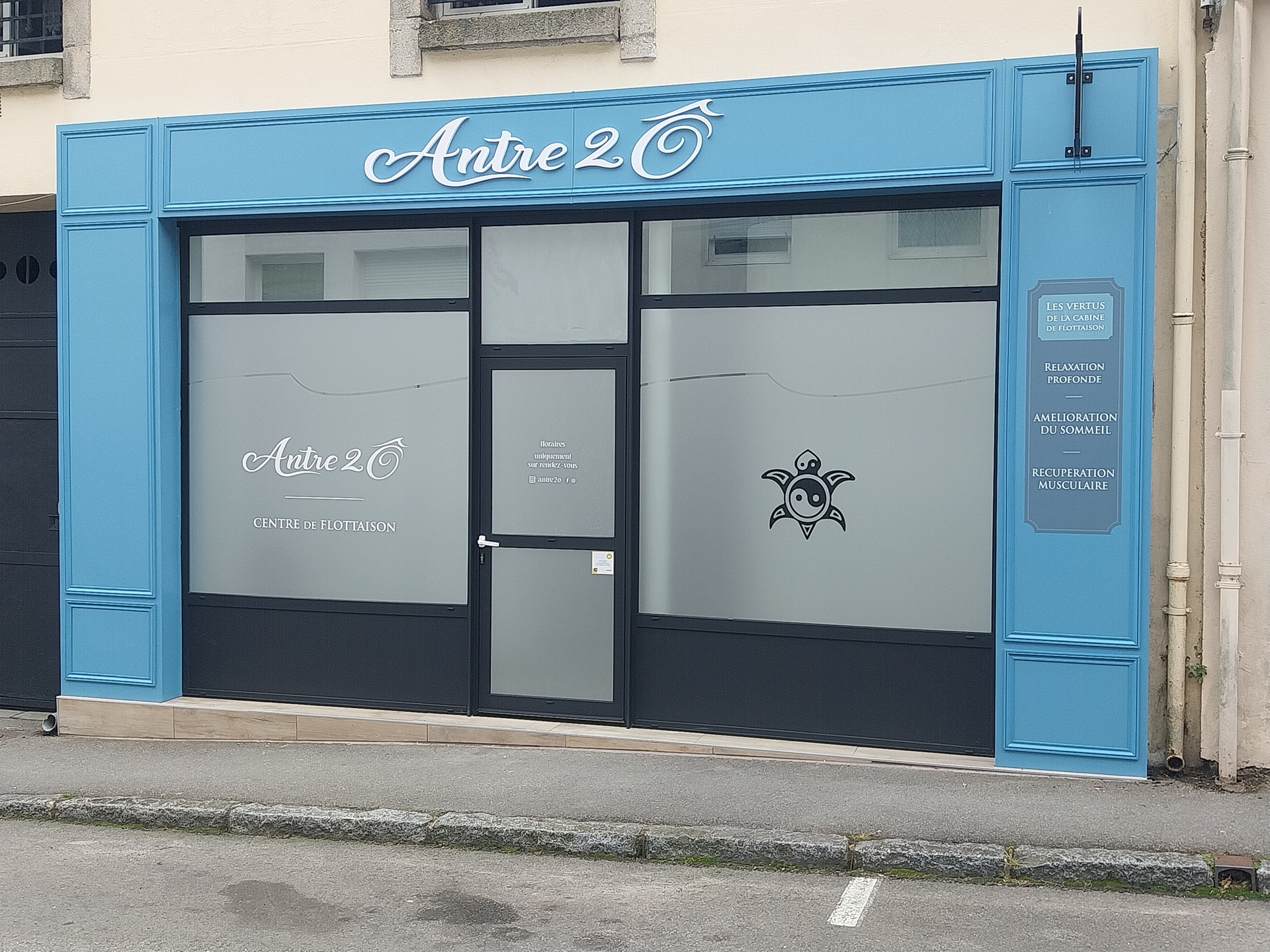 Antre 2 Ô vous offre un havre de paix dans son centre de flottaison, à Hennebont, près de Lorient (Morbihan, 56) Bretagne Sud