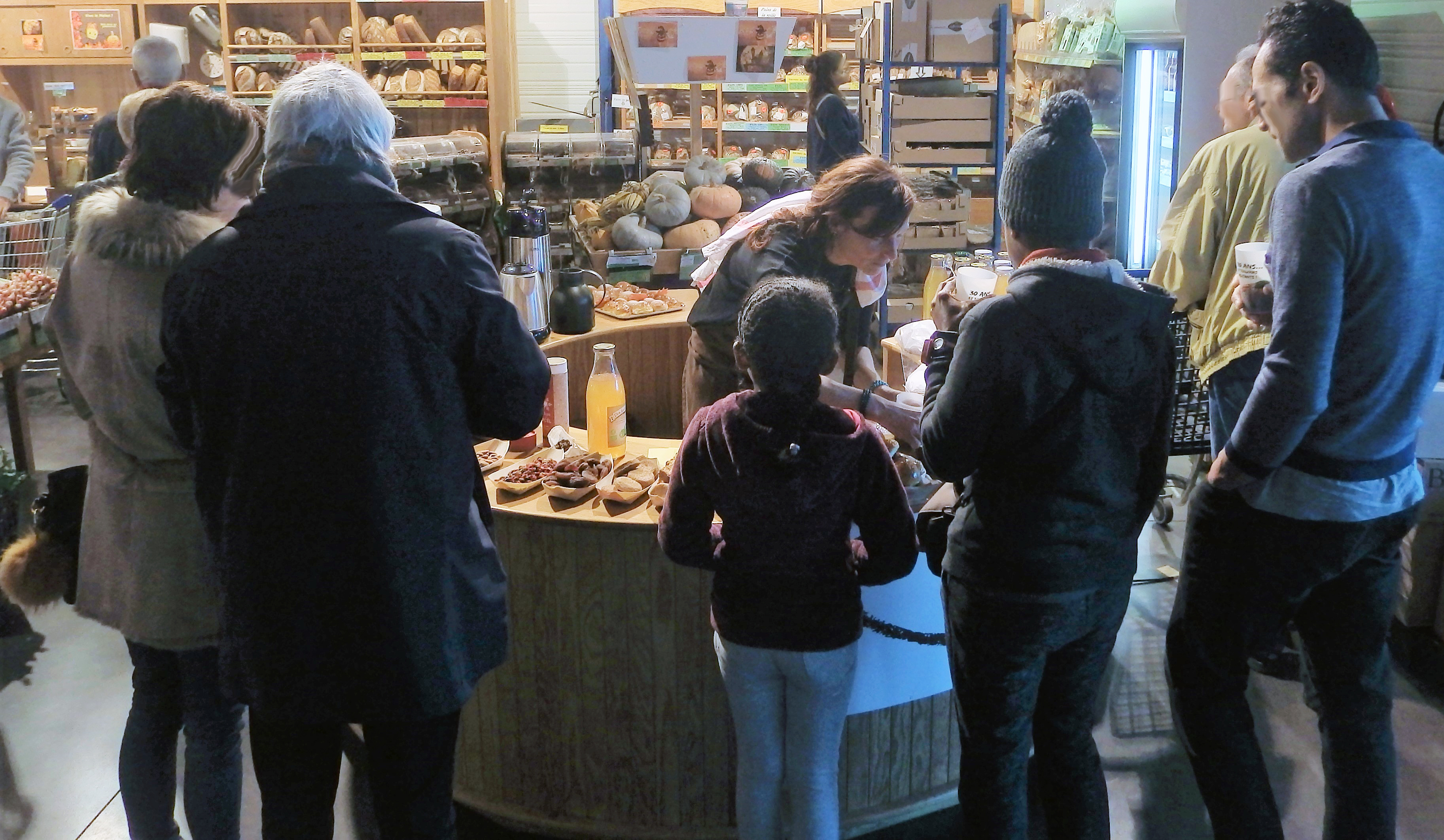Biocoop les 7 épis Lanester, animations, dégustations de produits issus de l'agriculture bioà Lorient Bretagne Sud (Morbihan, 56