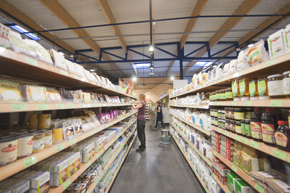 Biocoop les 7 épis Lanester, grand magasin bio et coopérative, grand choix de produits à Lorient Bretagne Sud (Morbihan, 56)