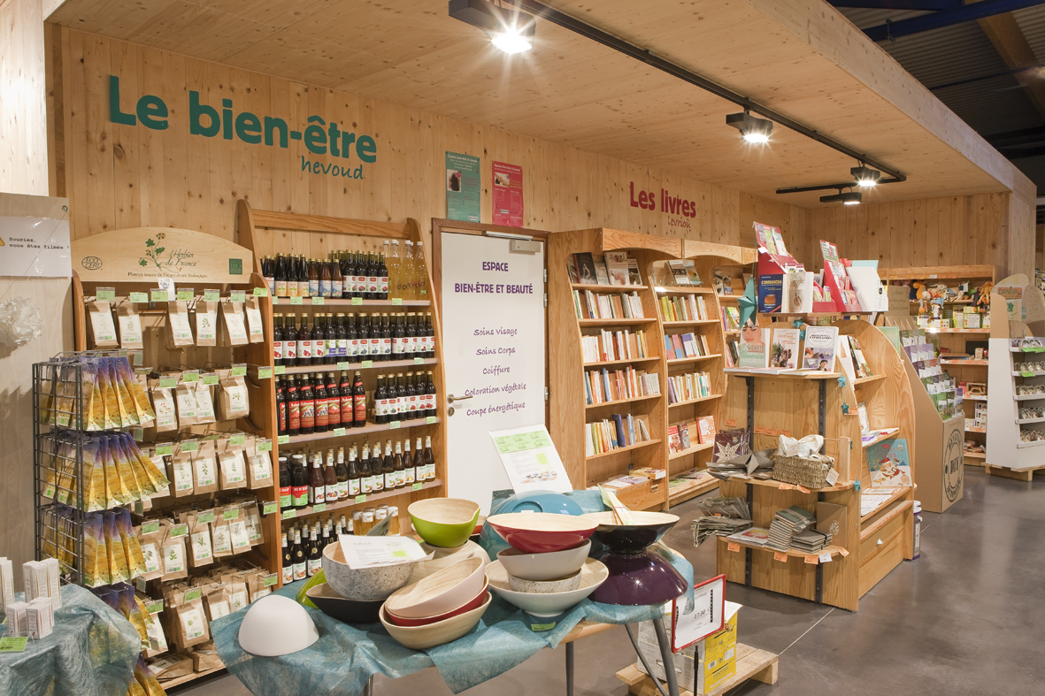 Biocoop les 7 épis Lanester, magasin bio, coopérative, produits d'entretien ménagers en vrac à Lorient Bretagne Sud (Morbihan, 56