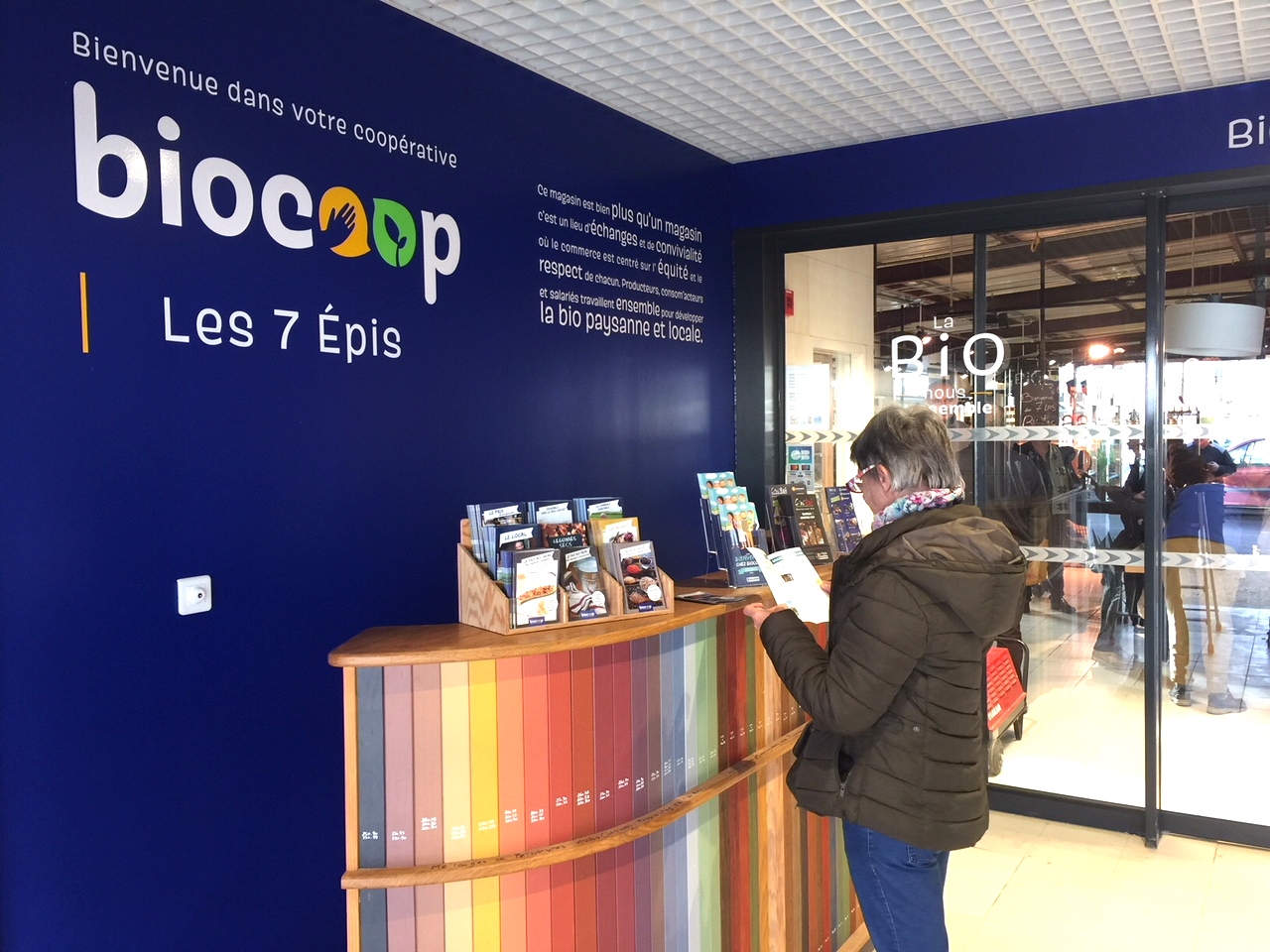 Biocoop les 7 épis Riantec, magasin bio et coopératif, commerce de produits locaux et raisonnés à Lorient Bretagne Sud (Morbihan, 56)
