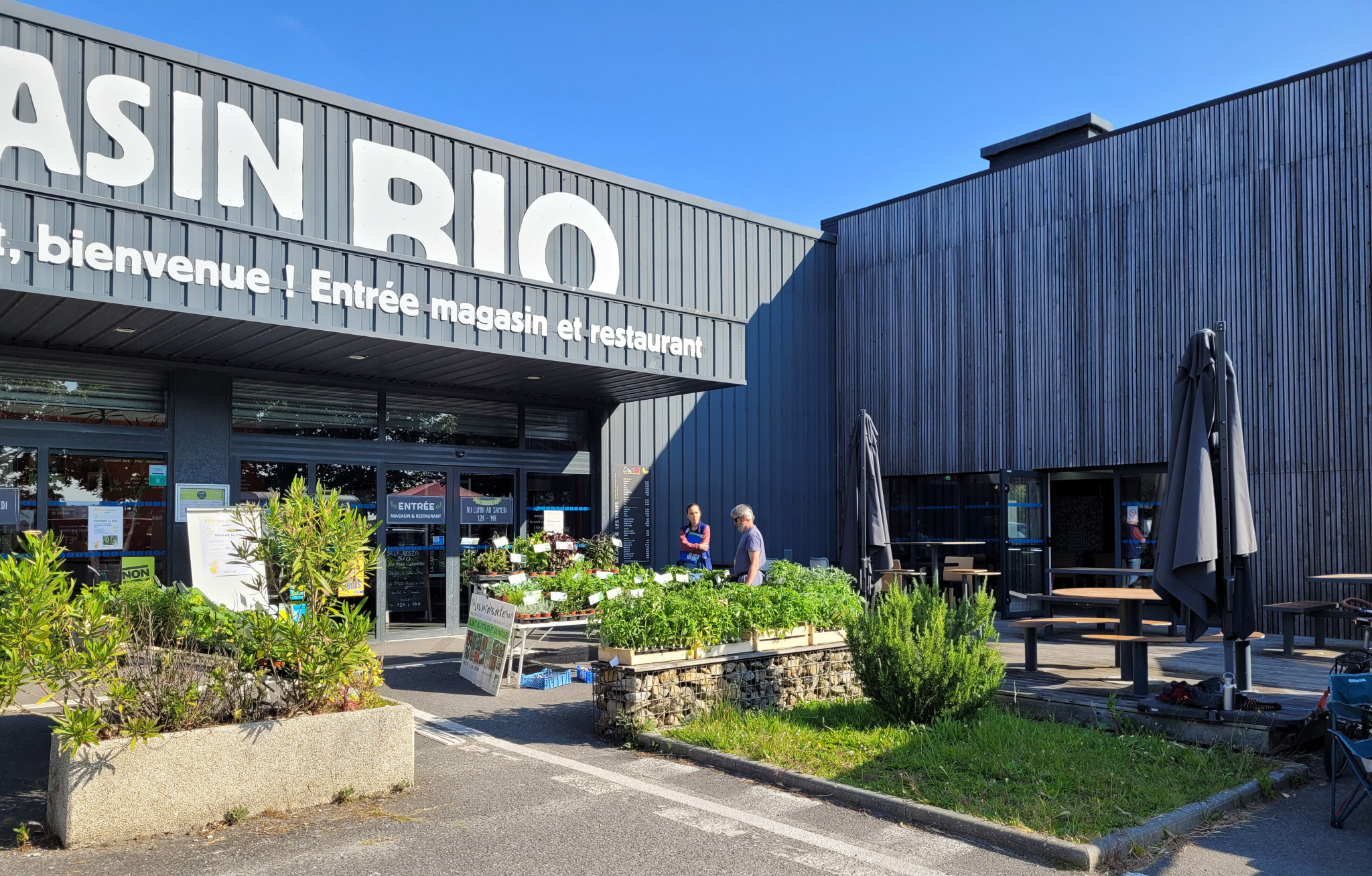 Biocoop les 7 épis Riantec, magasin bio et coopératif, commerce de produits locaux et raisonnés à Lorient Bretagne Sud (Morbihan, 56)