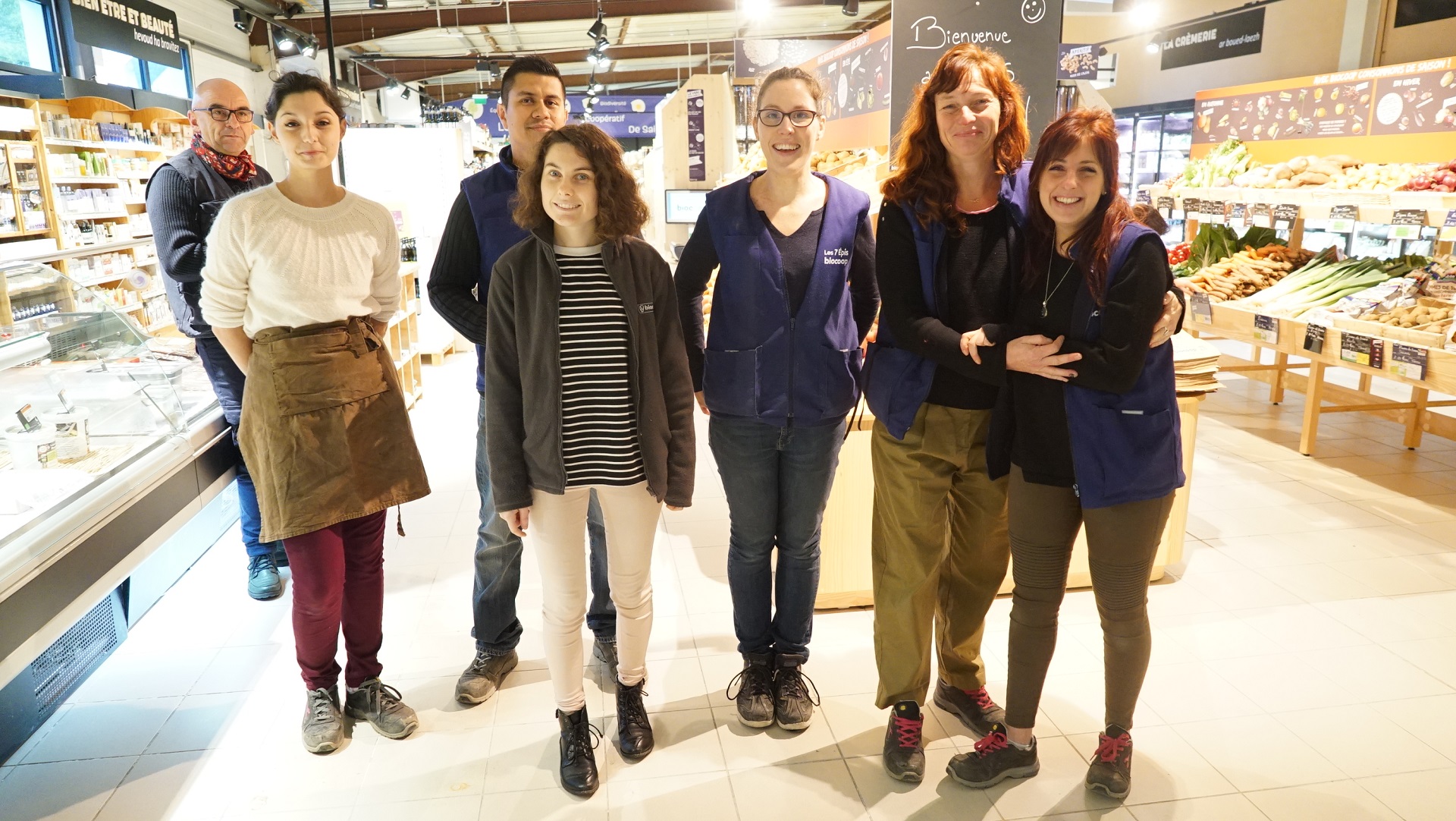 Biocoop les 7 épis Riantec, magasin coopérative de produits bio et circuits courts à Lorient Bretagne Sud (Morbihan, 56)