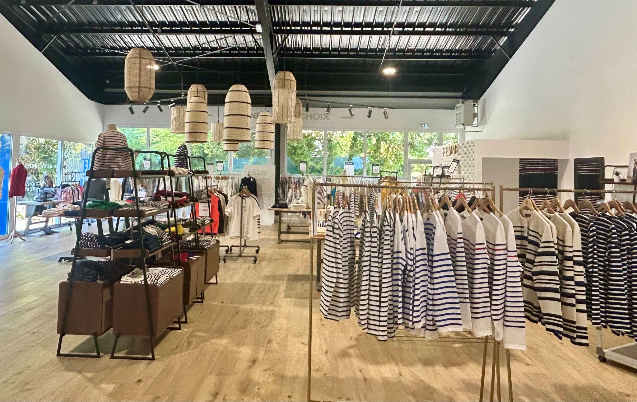 Boutique de marinières et vêtements marins Le Minor à Guidel (Morbihan, 56)