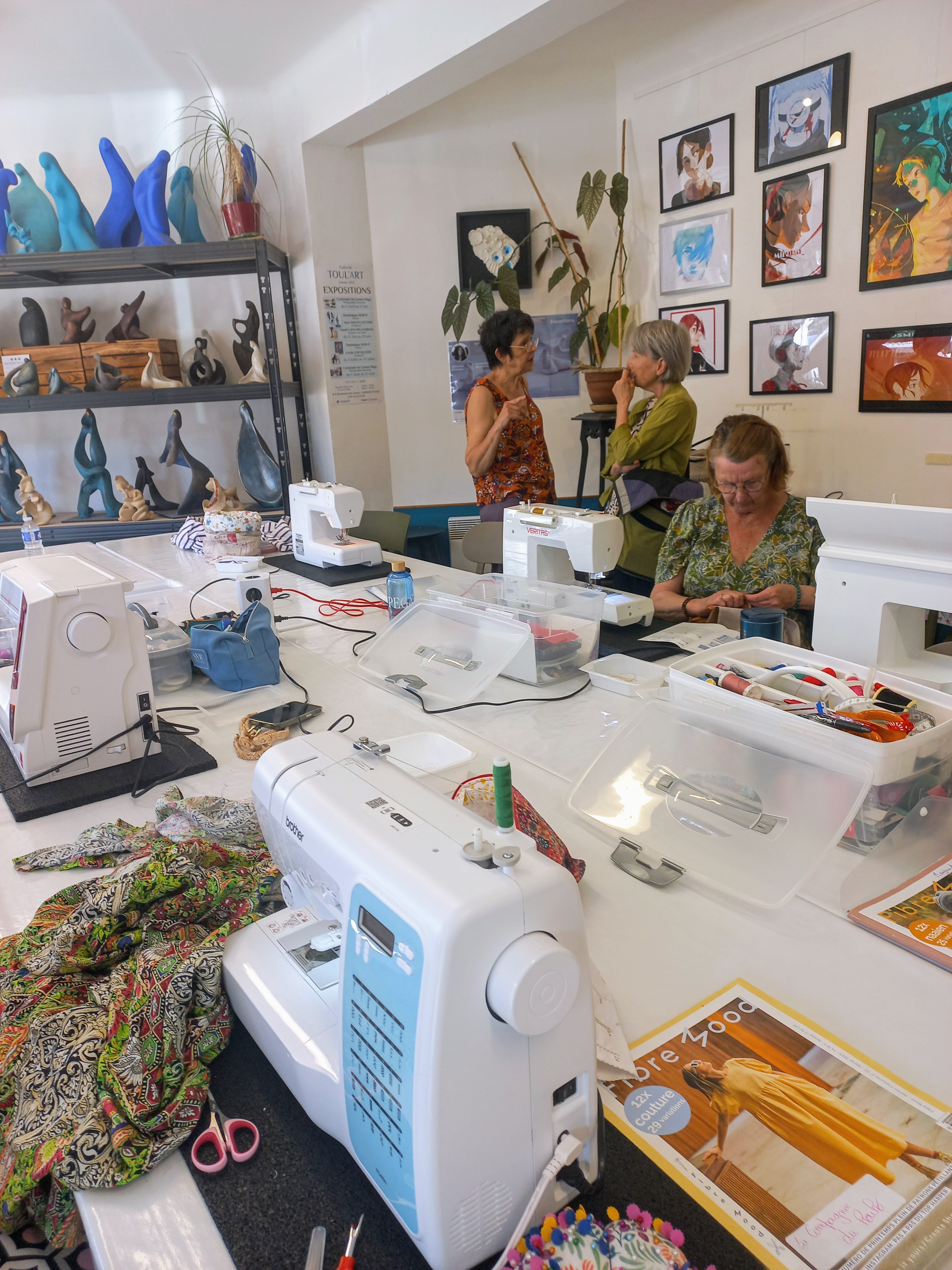 Cours de couture du lundi au vendredi à La Compagnie du Rouho, Lorient Bretagne Sud (56 Morbihan)