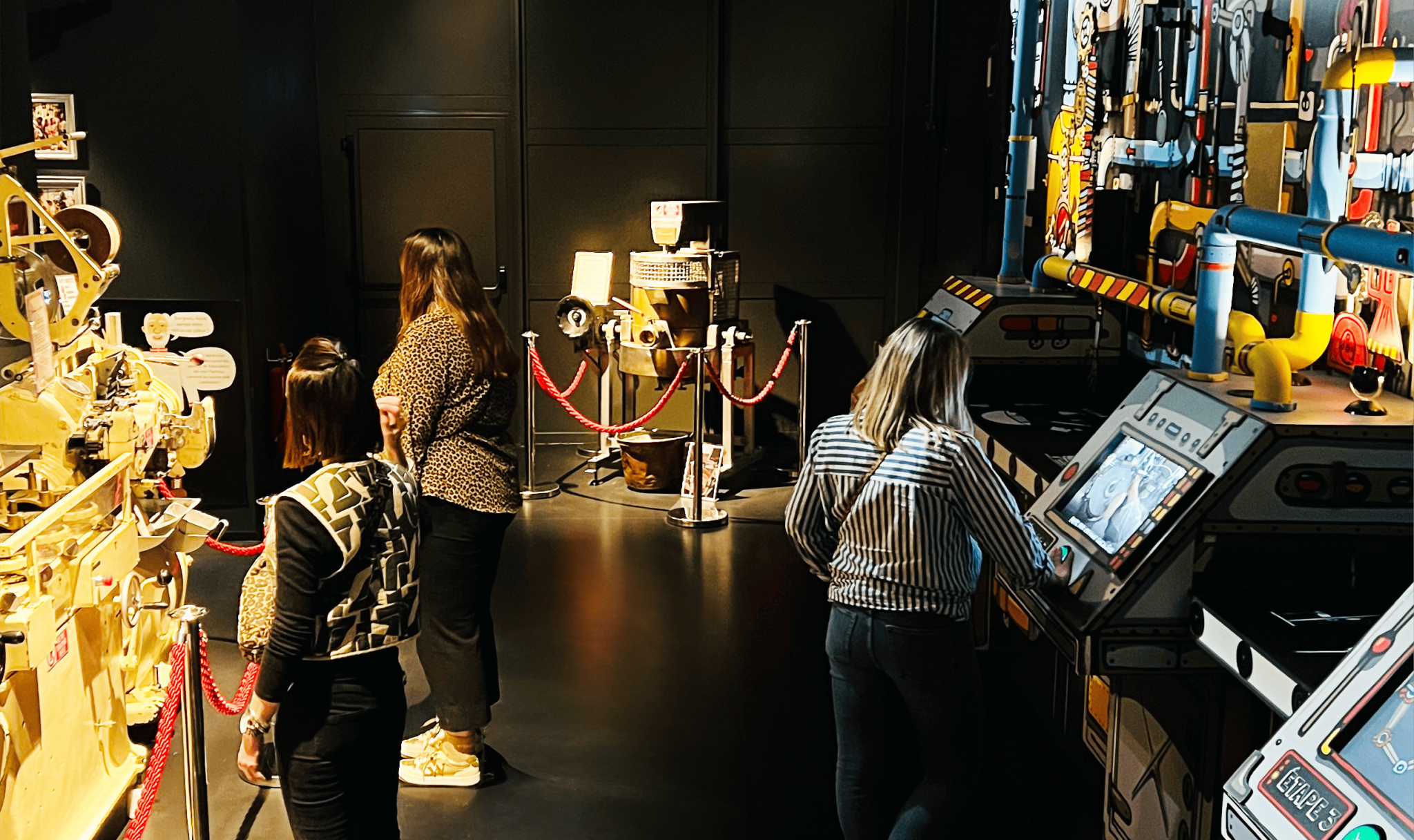 Découvrez a salle des machine la cité du caramel carabreizh à Landévant, près de Lorient (Morbihan, 56) Bretagne Sud
