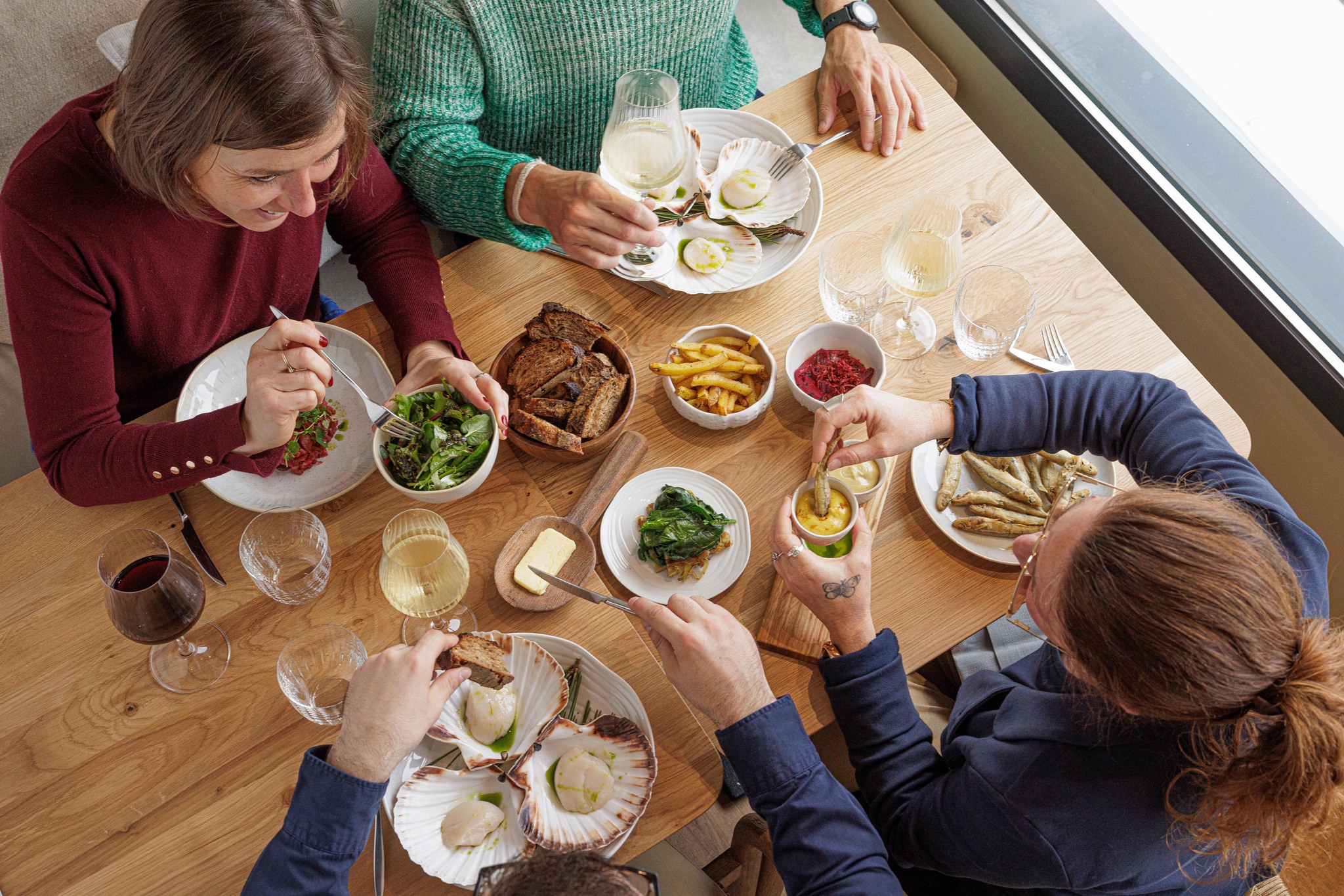 Erin, restaurant de la Dune à Larmor-Plage, cuisine de produits frais du bord de mer (Lorient bretagne sud morbihan 56)