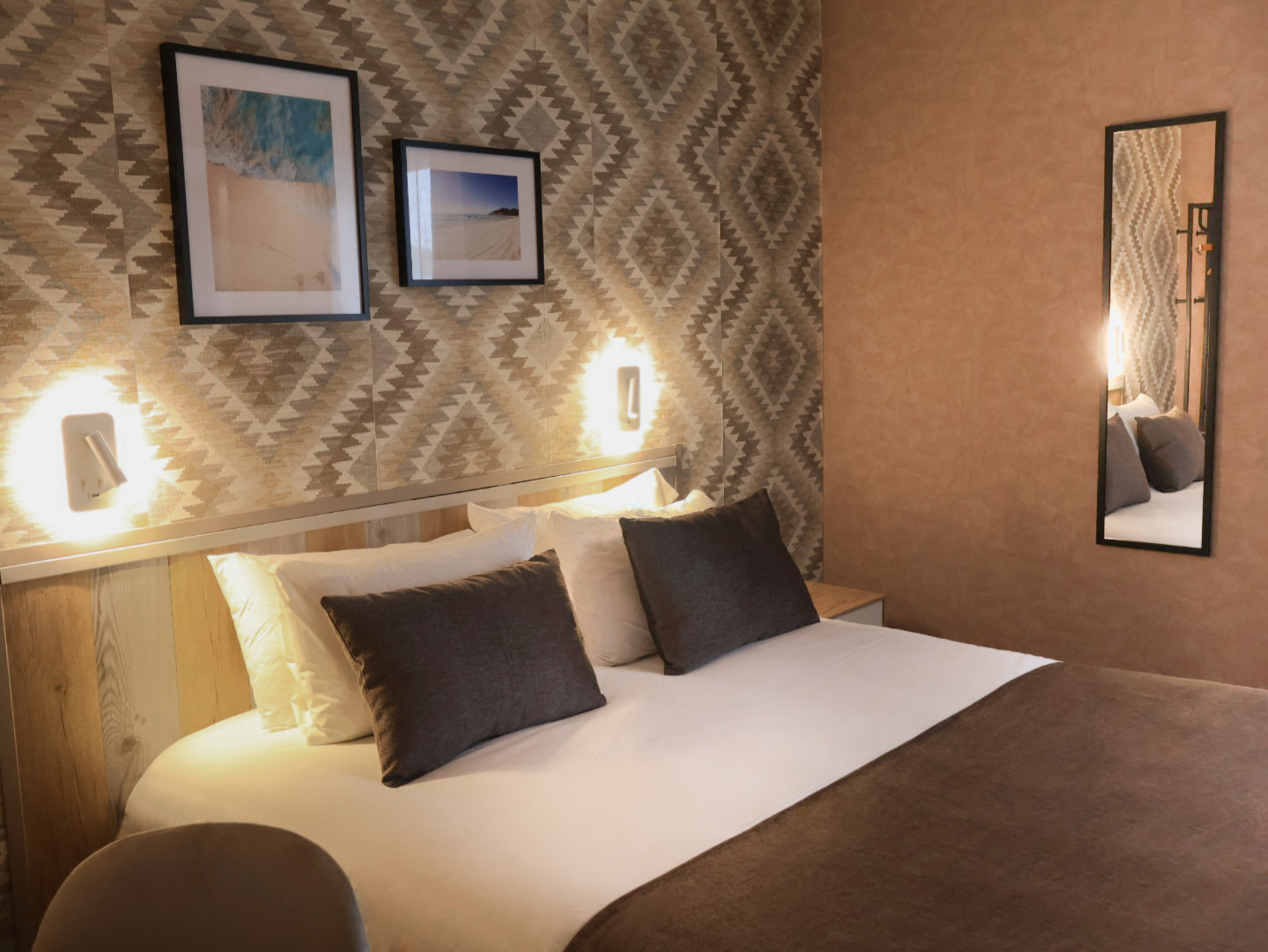 Hôtel Rinascitel Larmor-Plage, chambre Double (Morbihan 56)