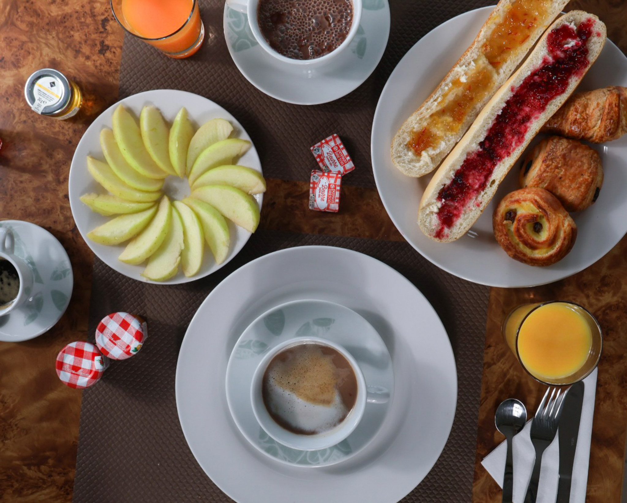 Hôtel Rinascitel Larmor-Plage, Petit déjeuner (Morbihan 56)