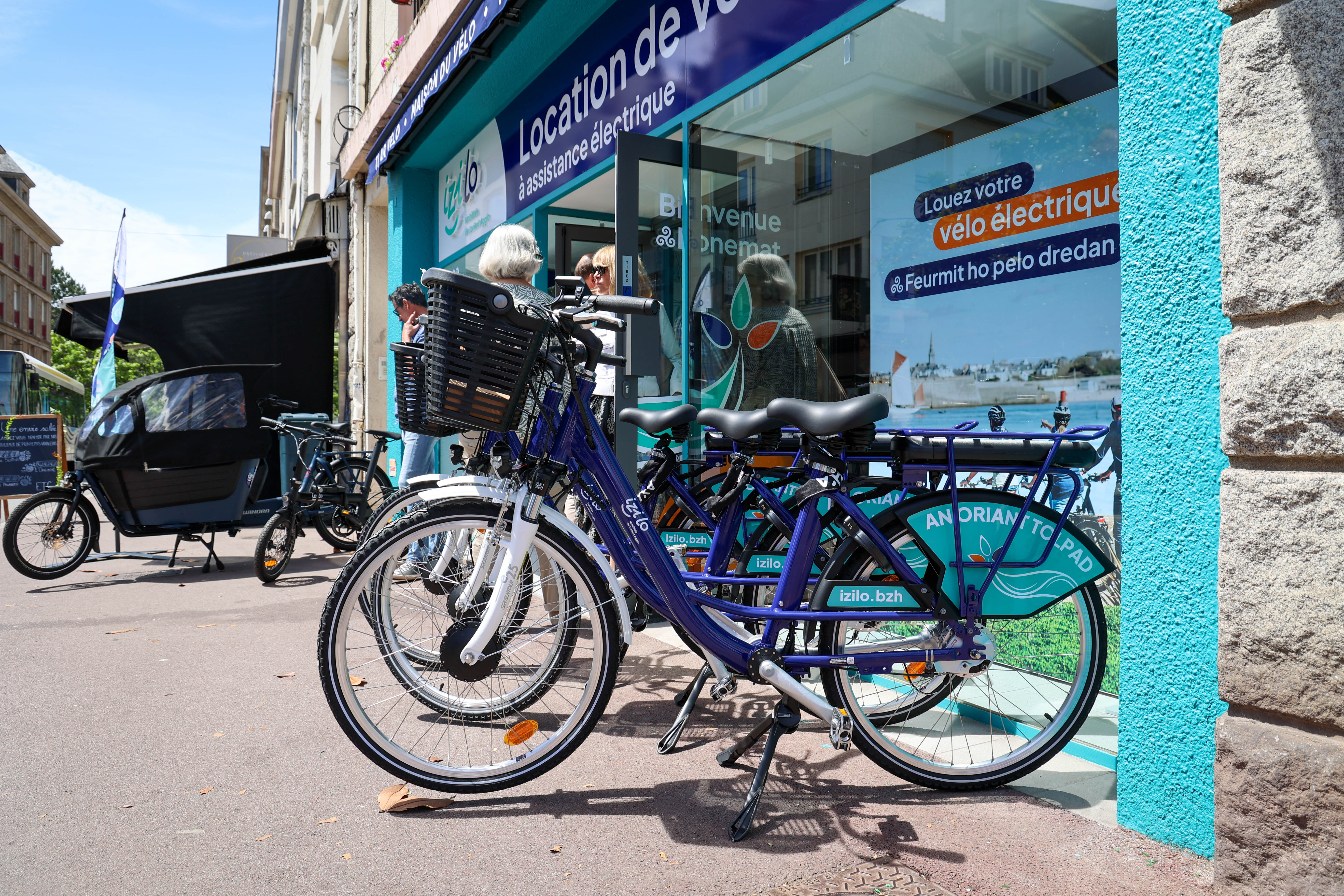 IZILO Mobilités de Lorient Agglo,boutique vélos, Lorient Centre ville, service location vélos, Bretagne Sud (Morbihan,56)