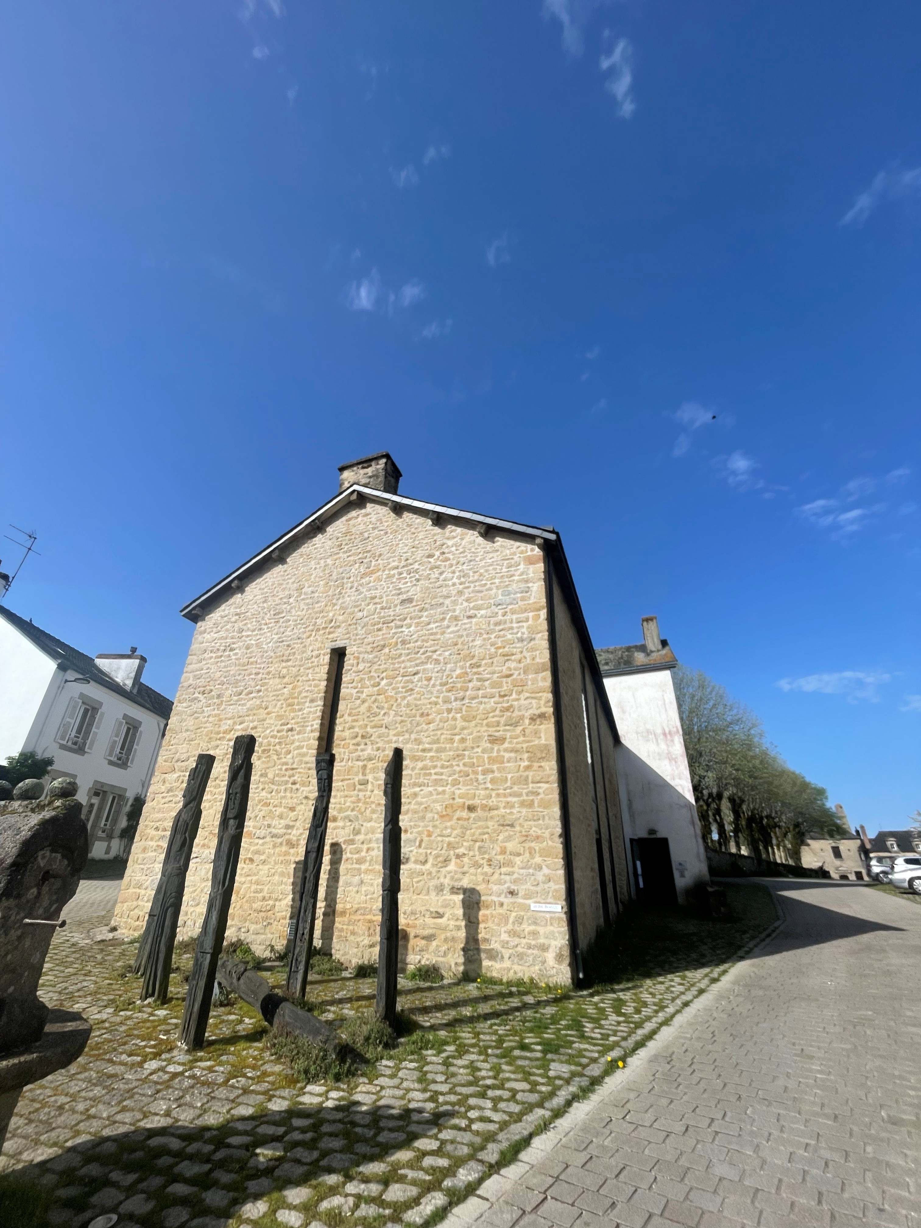 L'espace Pierre de Grauw, musée, à Pont-Scorff, près de Lorient (Morbihan, 56) Bretagne sud