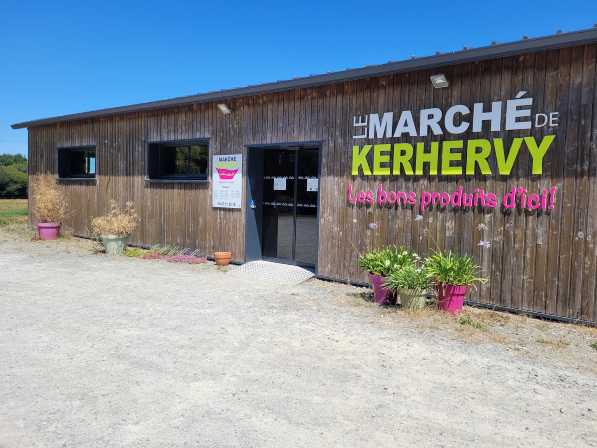 Le Marché de Kerhervy à Lorient Bretagne Sud (56 Morbihan) propose une offre généreuse de produits locaux et de saison