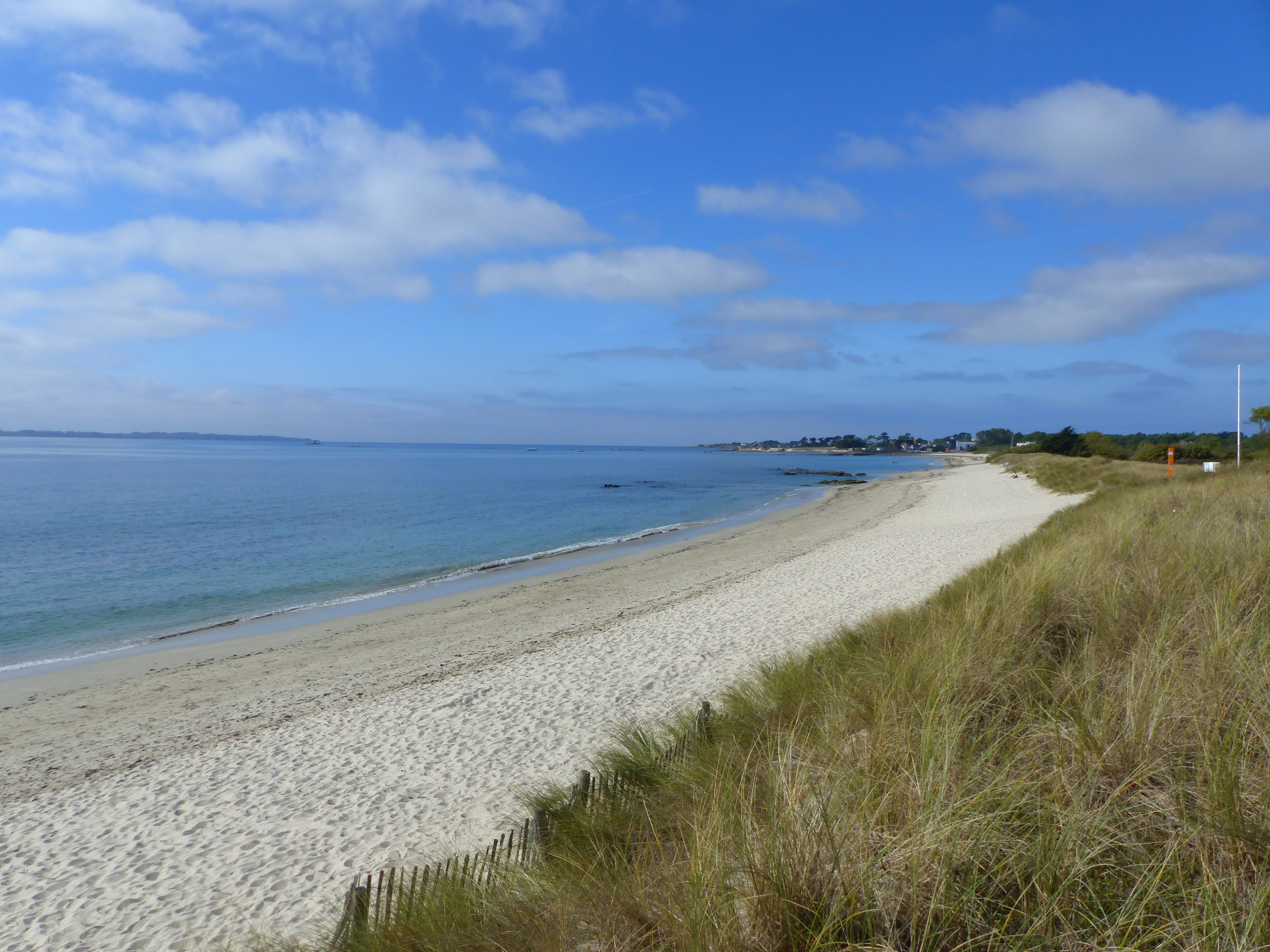 Plage de kerguelen les roseaux à Larmor-Plage (Morbihan) 56