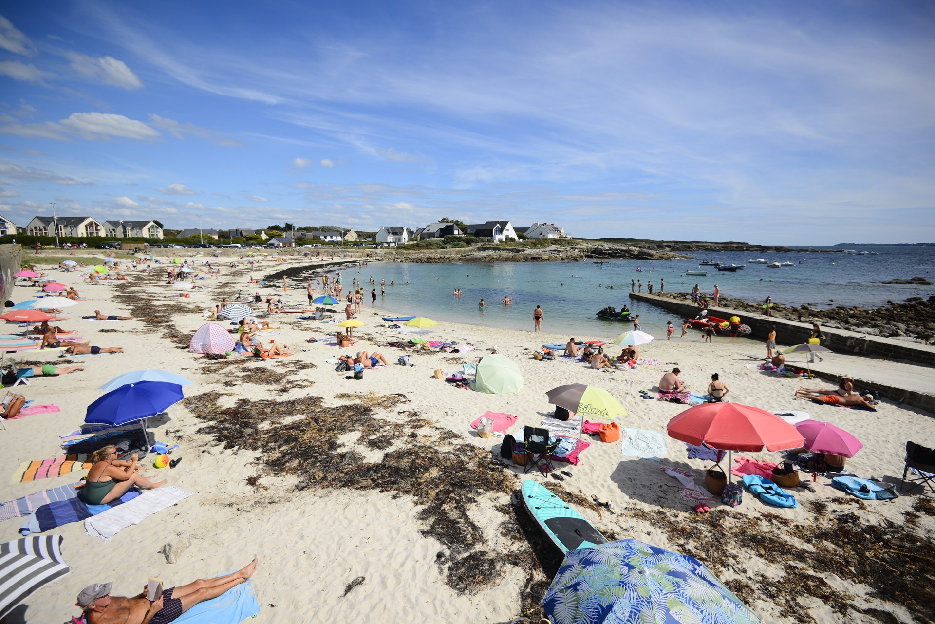 Plage du Courégant à Ploemeur (Morbihan) 56