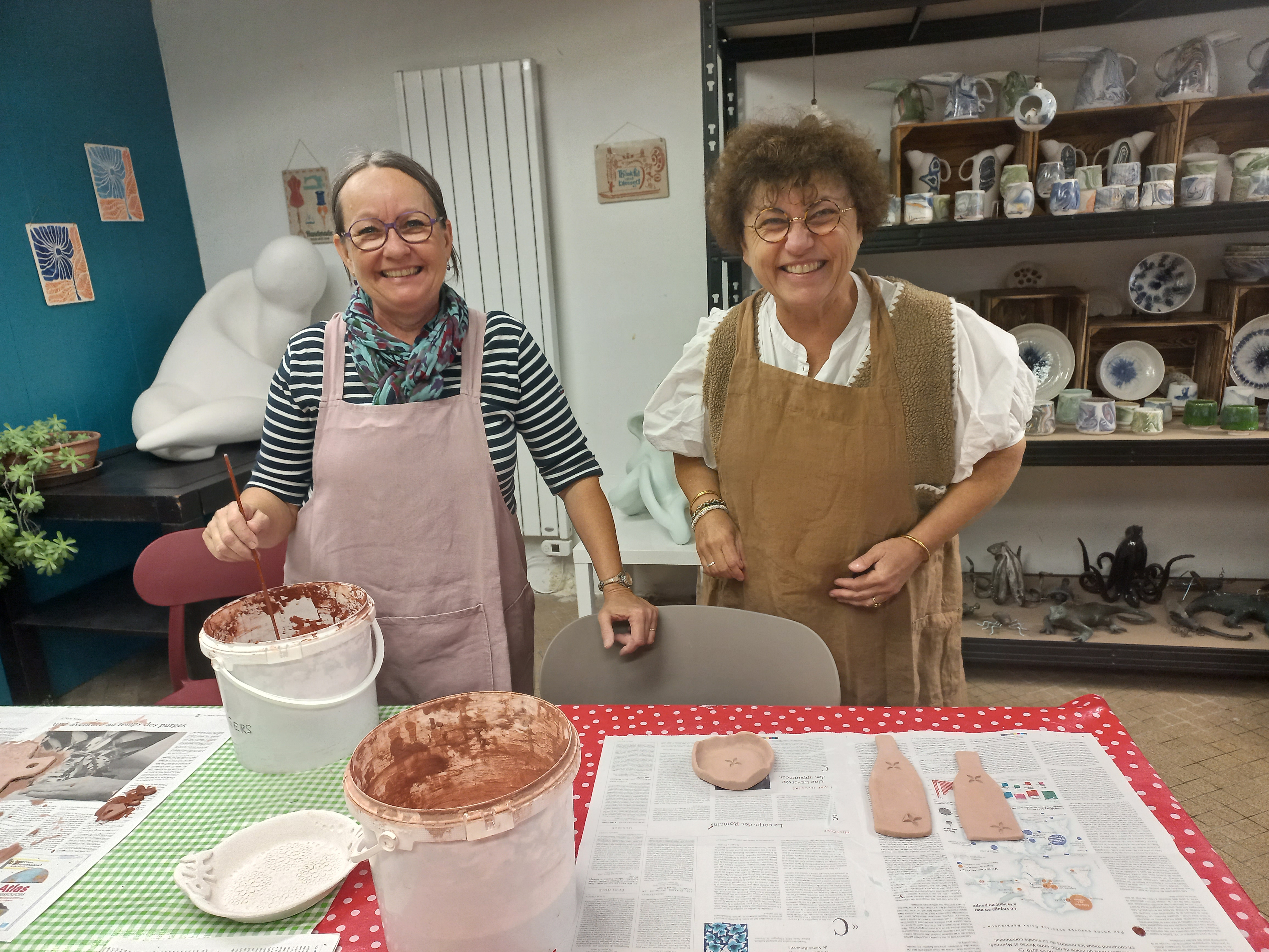 Pratiquer la sculpture dans les cours de La Compagnie du Rouho à Lorient Bretagne Sud (56 Morbihan)