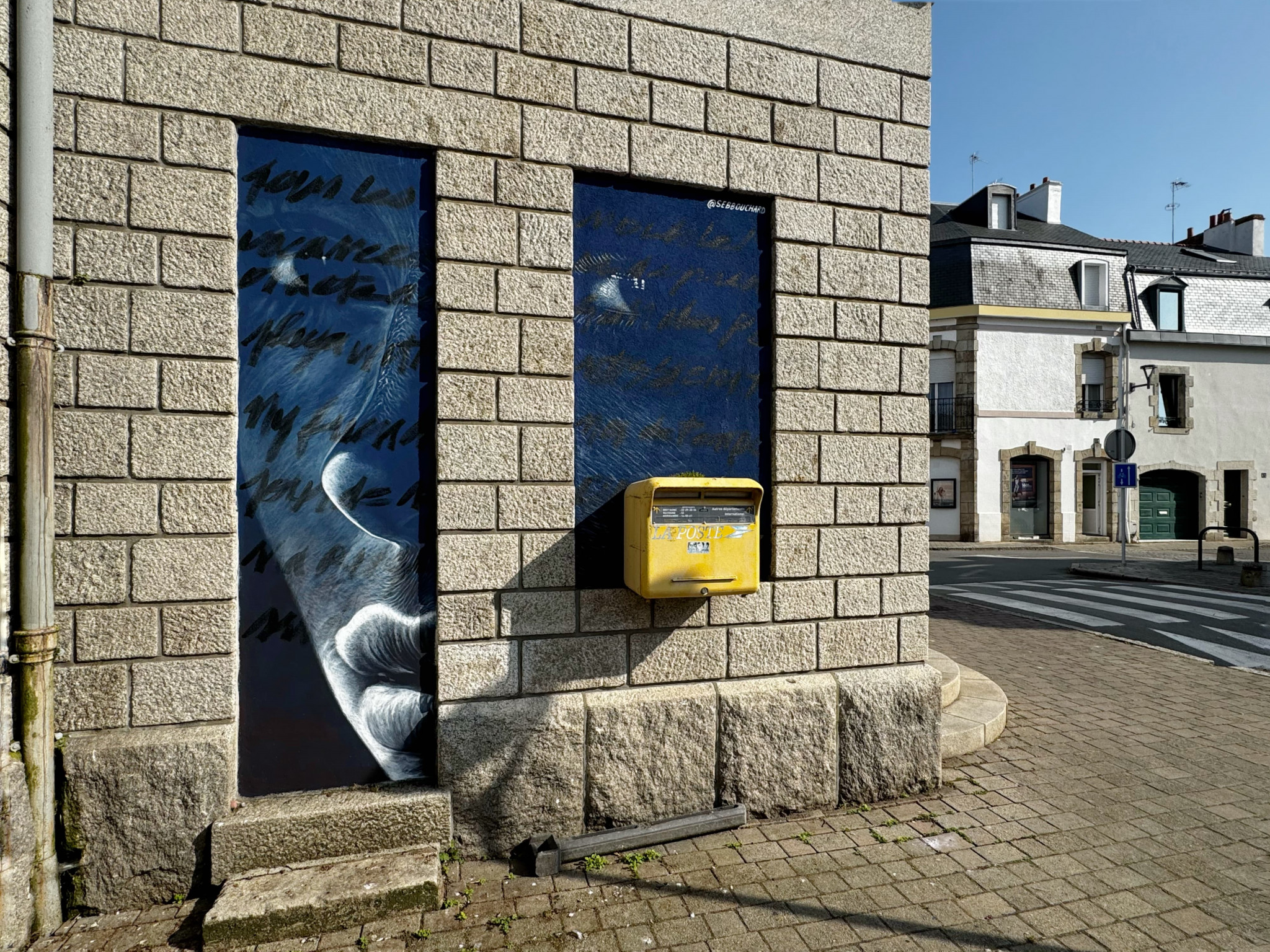seb-bouchard-correspondance-urban-arvor-2024 Galerie Jumble - street art à Lorient (Morbihan, 56)