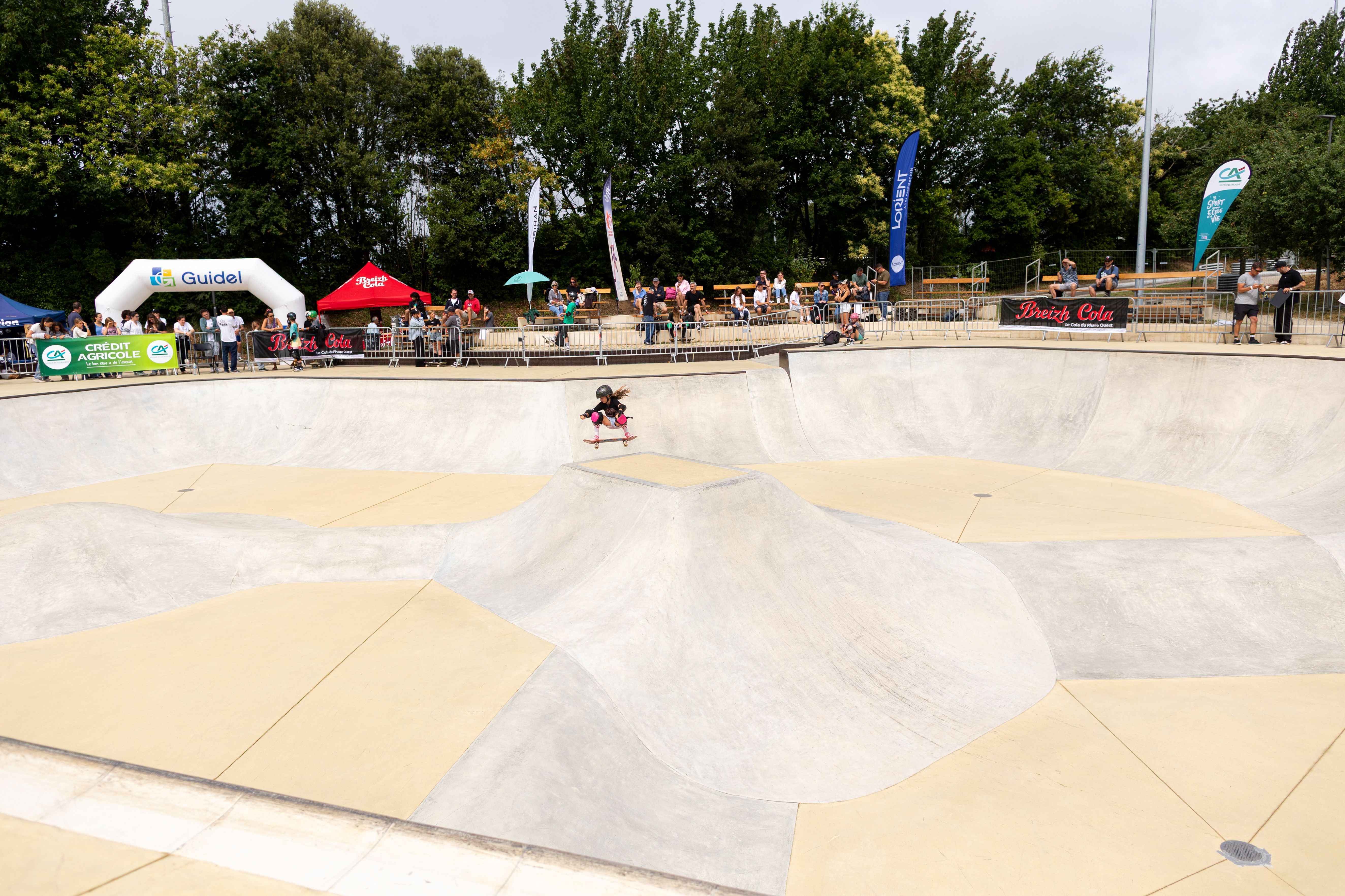 skate parc à guidel à proximité de Lorient (Morbihan) 56