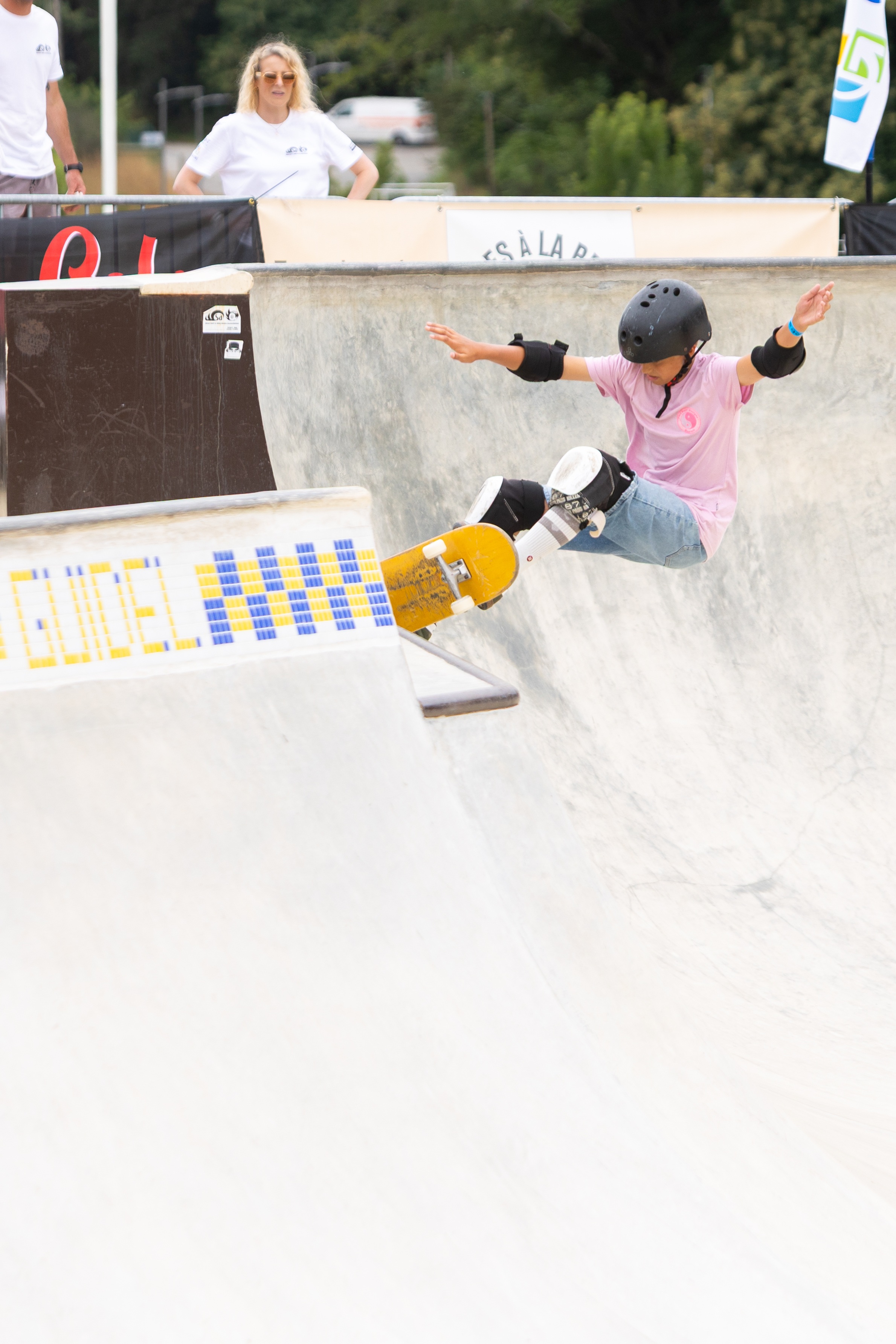 skate parc à guidel proche Lorient avec figure de style Morbihan) 56