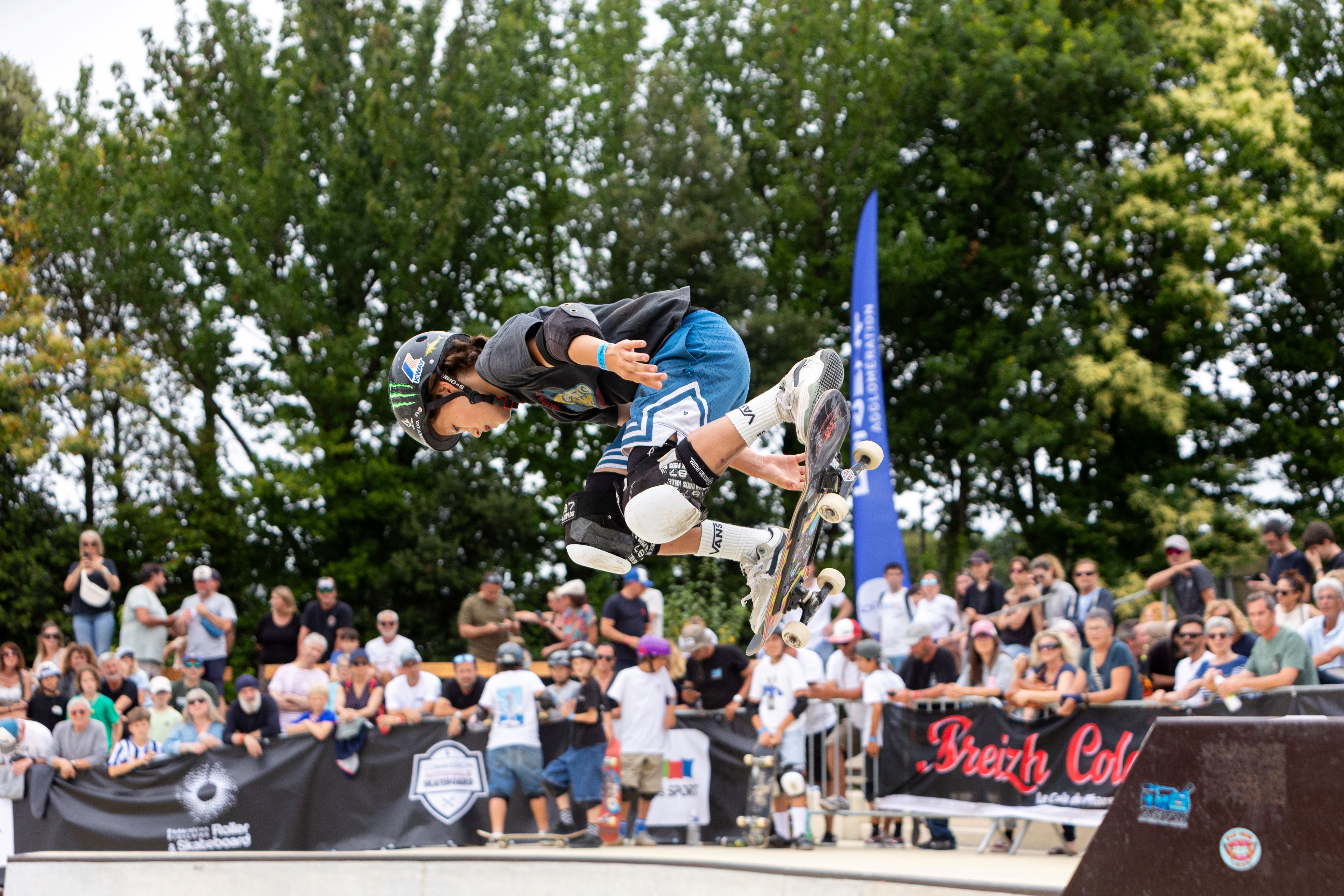 skate parc à guidel proche Lorient avec saut Morbihan) 56