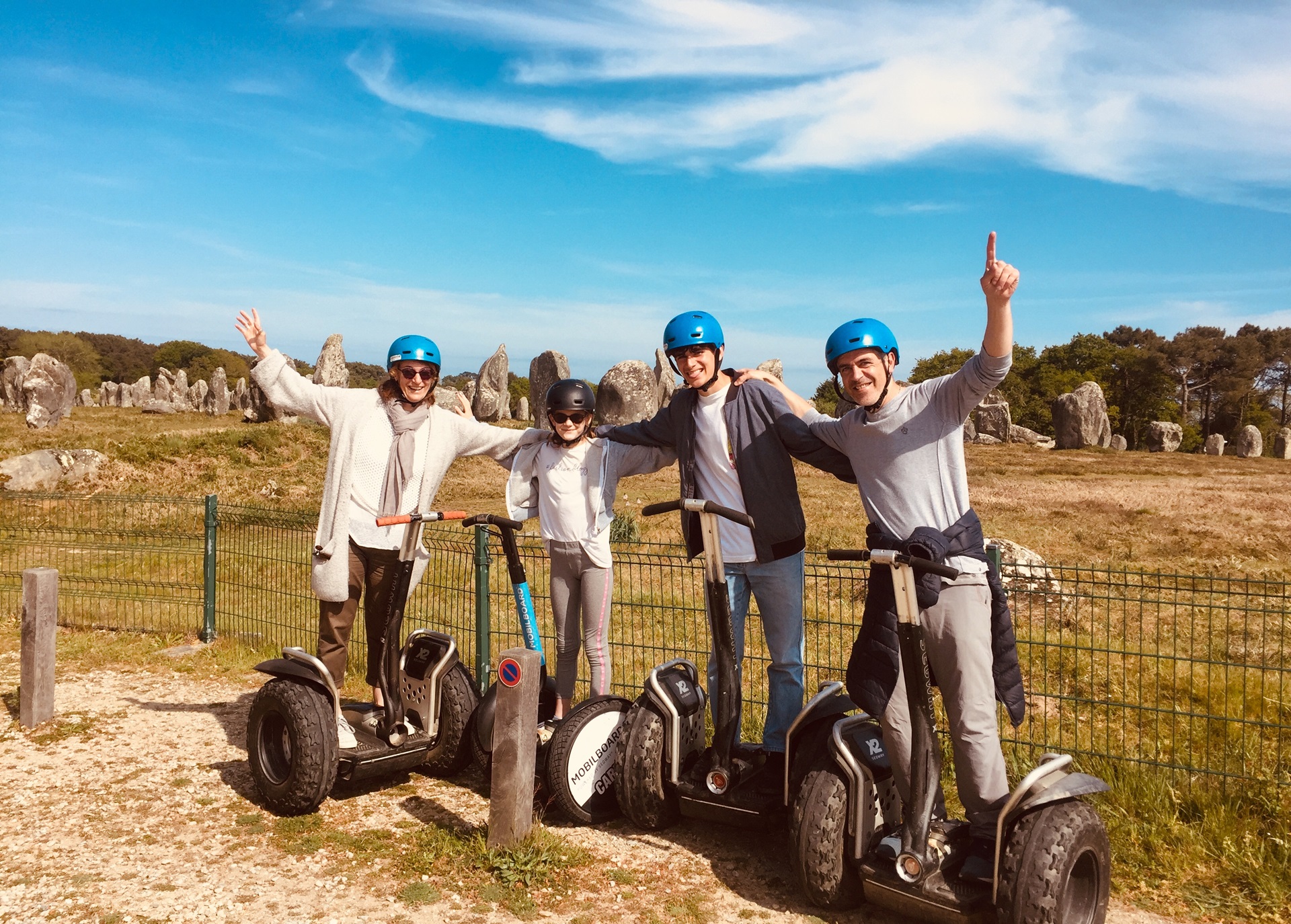 Sortie en segway en famille ou entre amis devant les menhirs de Carnac, Carnac, Morbihan, 56