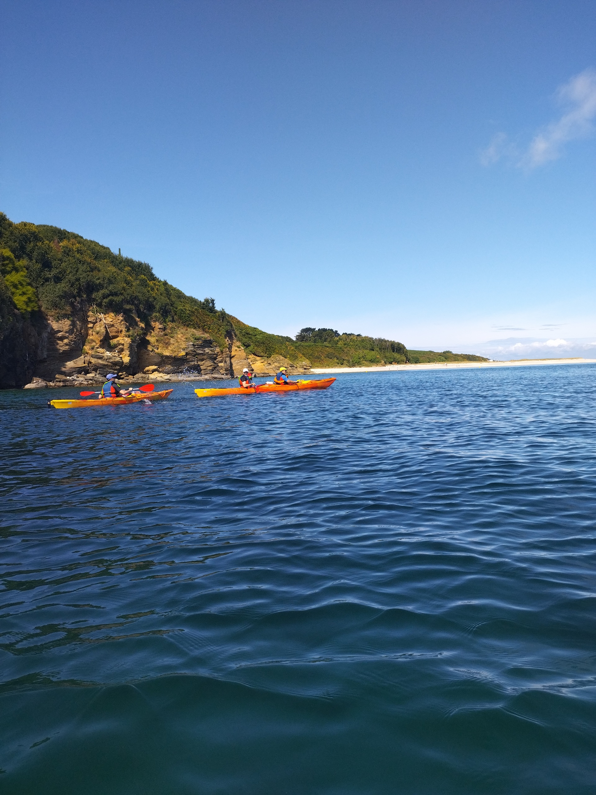 Sorties en kayaks ou paddles sur l'Ile de Groix avec Au Kay'ayak à Lorient Bretagne Sud ( Morbihan, 56)