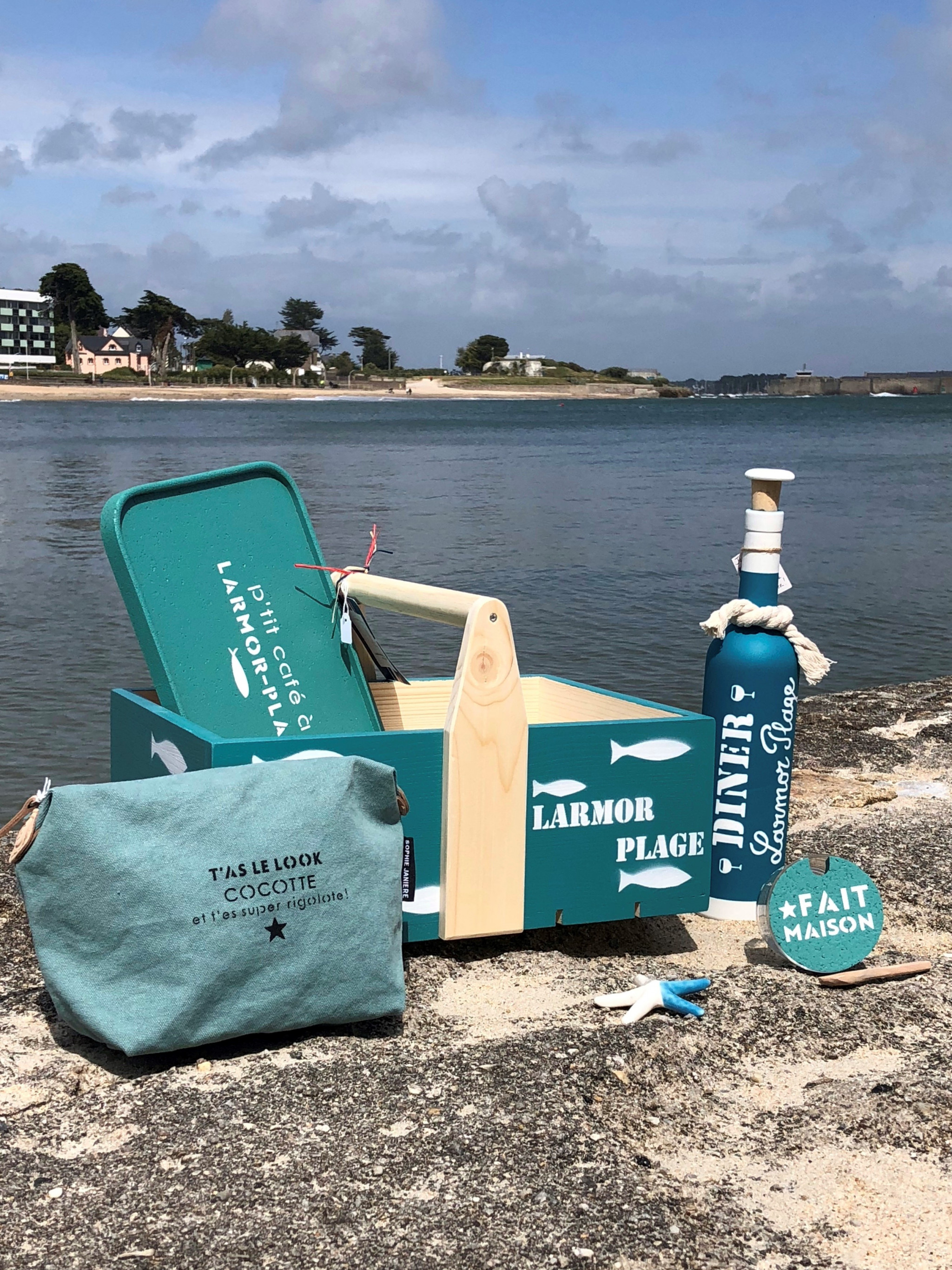 Ttine la Sardine, kit apéro en bord de mer (Morbihan, 56)