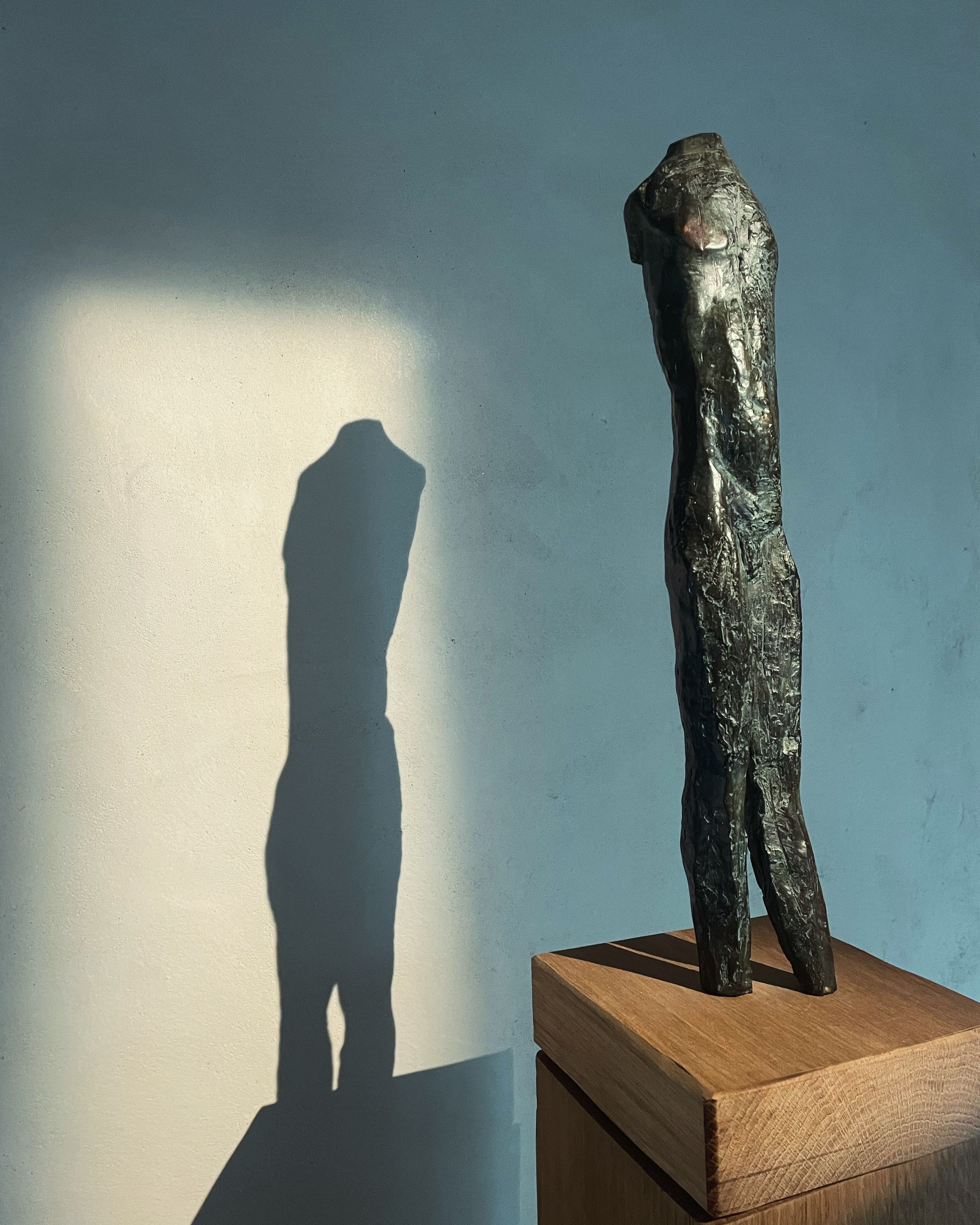 Une oeuvre adam du sculpteur Pierre de Grauw à découvrir à l'espace Pierre de Grauw à Pont-Scorff, près de Lorient (Morbihan, 56) Bretagne sud