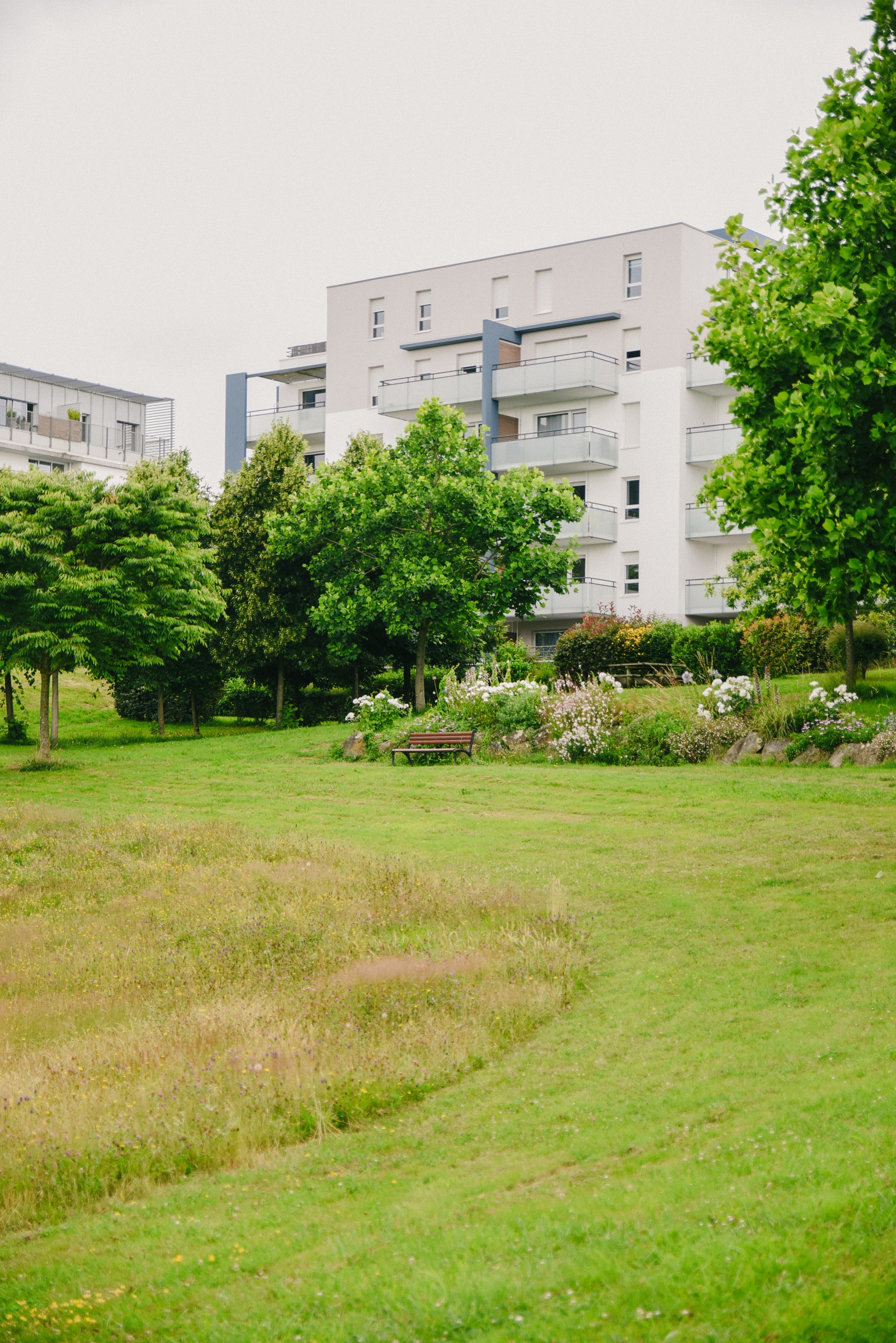 Vue sur le jardin de Kerforn à Lorient - Parcs et jardins à Lorient Bretagne Sud (Morbihan)