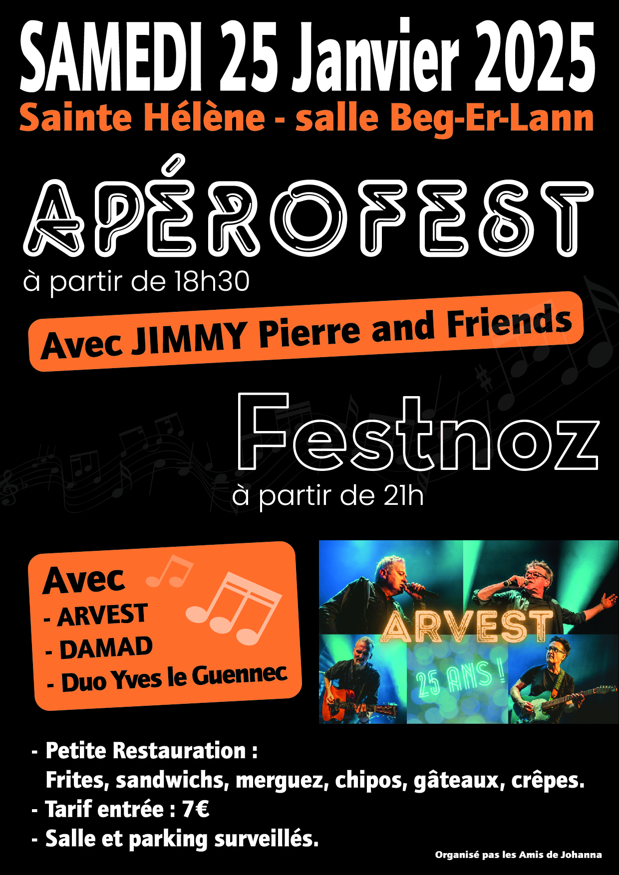 Apéro-fest & Fest-noz Du 25 au 27 janv 2025