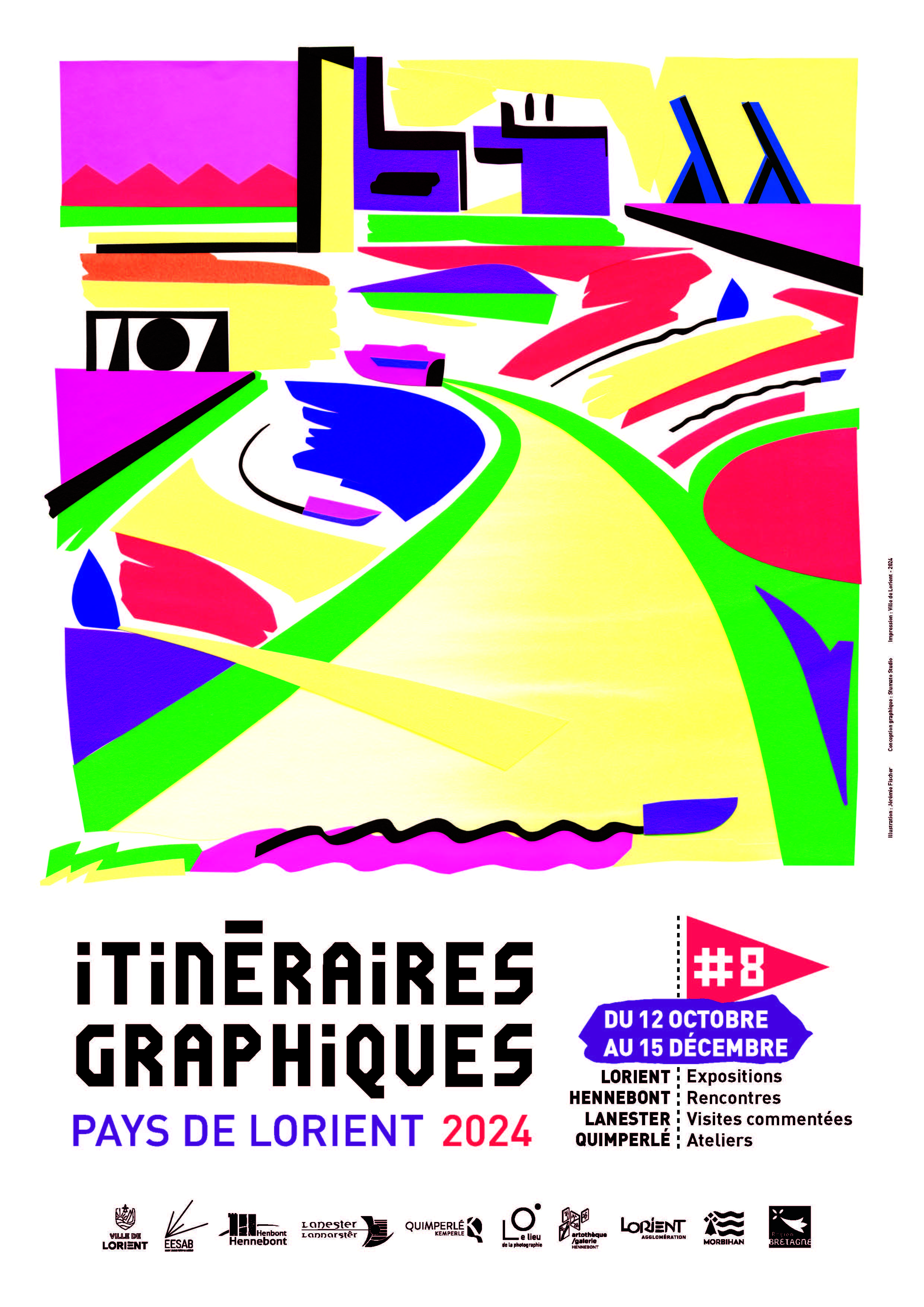 Itinéraires Graphiques #8 du Pays de Lorient Du 12 oct au 15 déc 2024