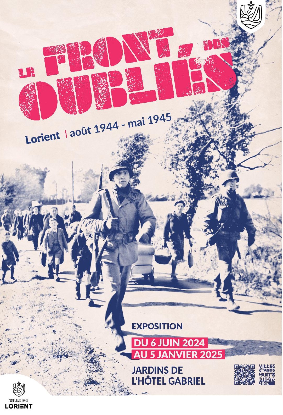 Exposition : Le Front des Oubliés, Lorient août... Du 6/6/2024 au 5/1/2025