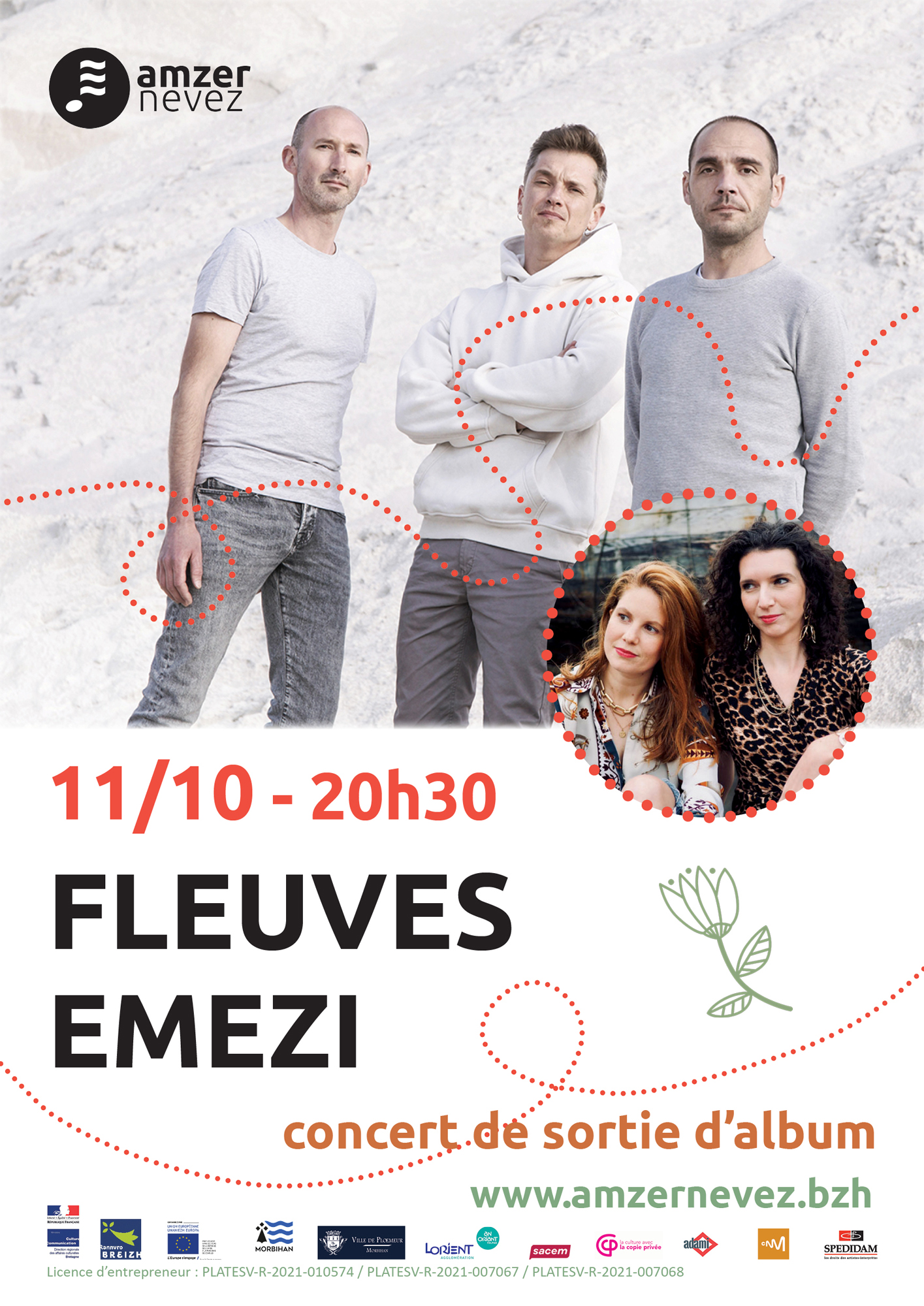 Concert Fleuves et Emezi