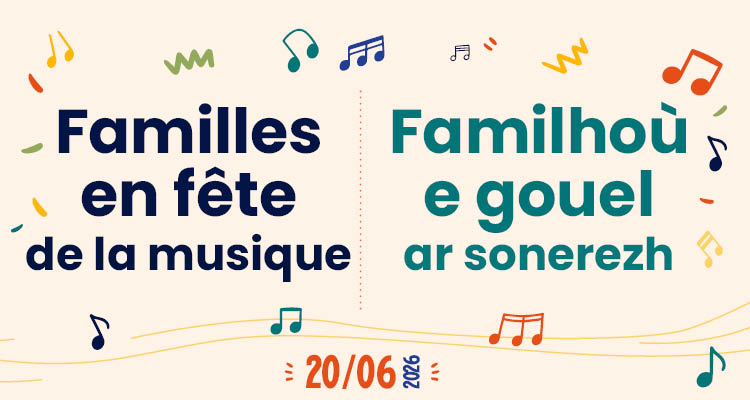 Fête de la musique à Hennebont, le 20 juin 2026 (Morbihan, 56)
