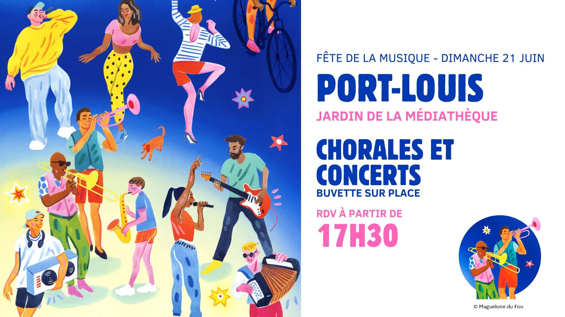 Fête de la musique à Port-Louis, le 19 juin 2026 (Morbihan, 56)