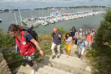 Accompagnée de Carole Boussion, traversez la Rade de Lorient, pour une visite d'2h (Morbihan, 56)