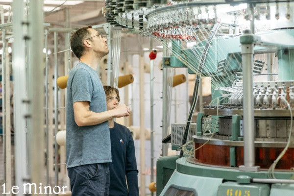 Visite de la Bonneterie Le Minor à Guidel, proche Lorient en Bretagne Sud (Morbihan, 56)