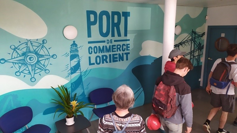 Visite port de commerce Lorient Kergroise - Maison de la Mer