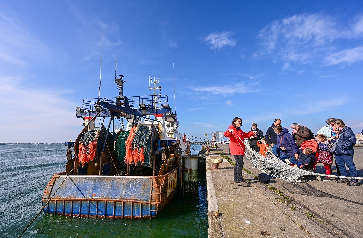 Visite du port de pêche Lorient - Maison de la Mer