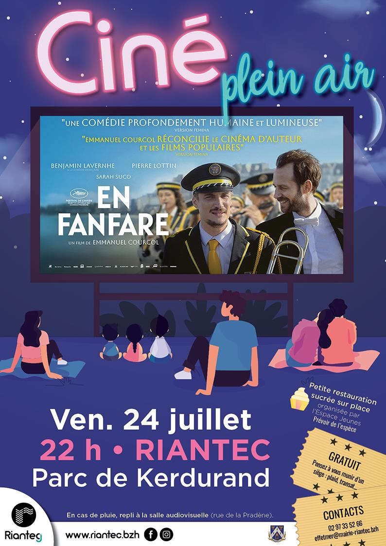Ciné plein air En Fanfare