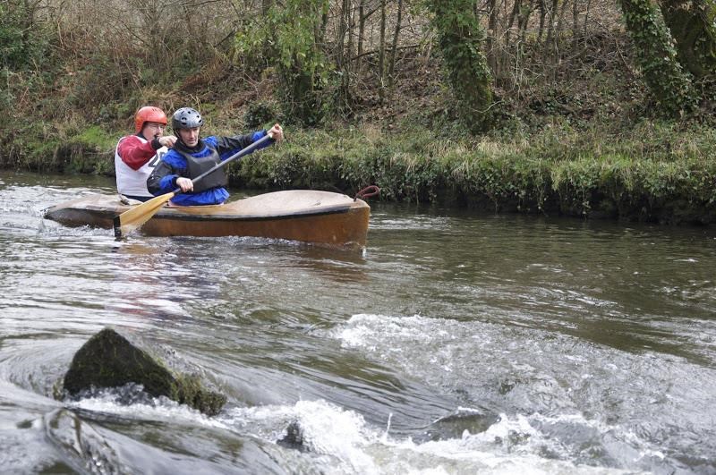 Canoë sur le Scorff