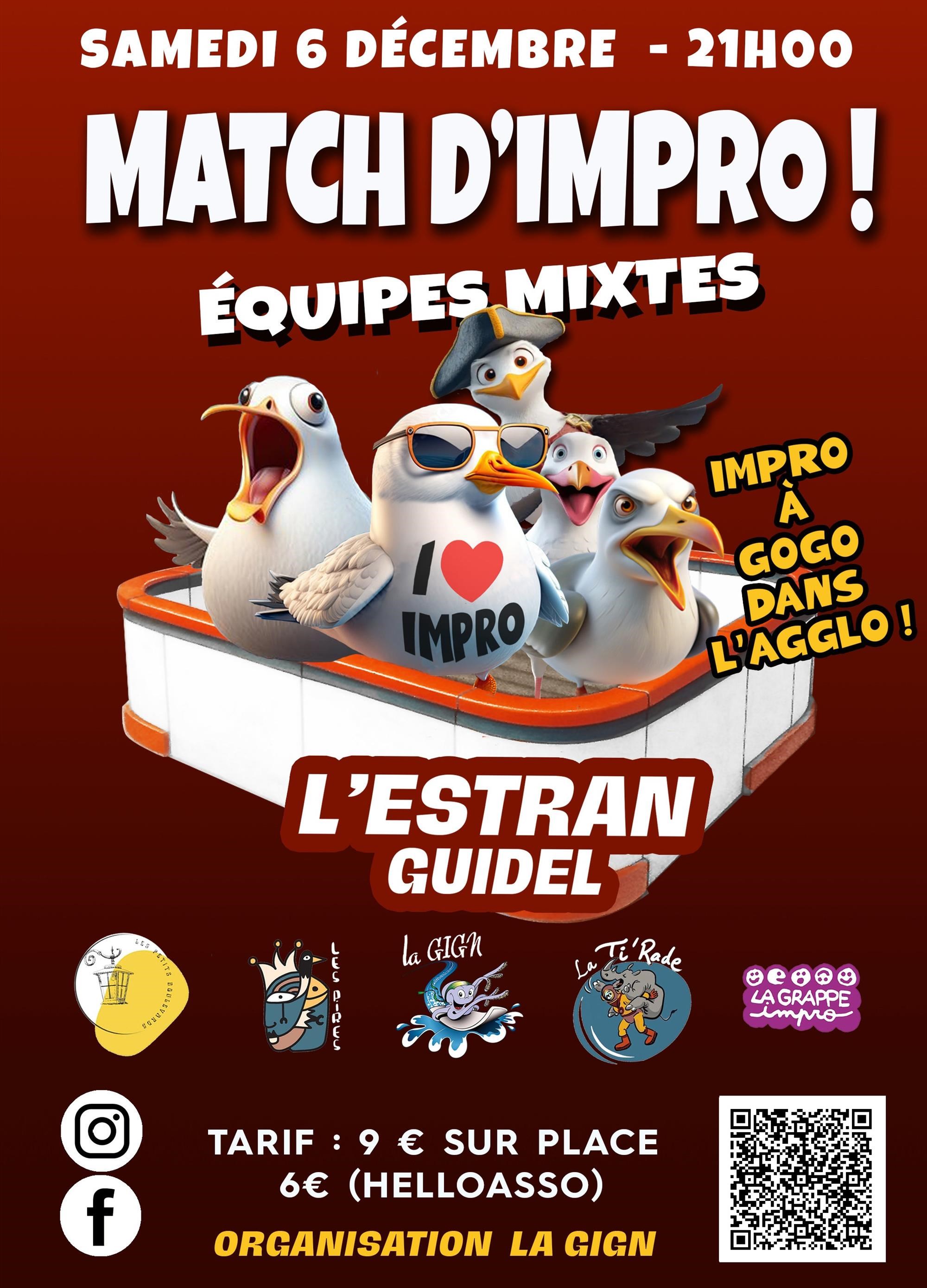 Théâtre d'improvisation Guidel