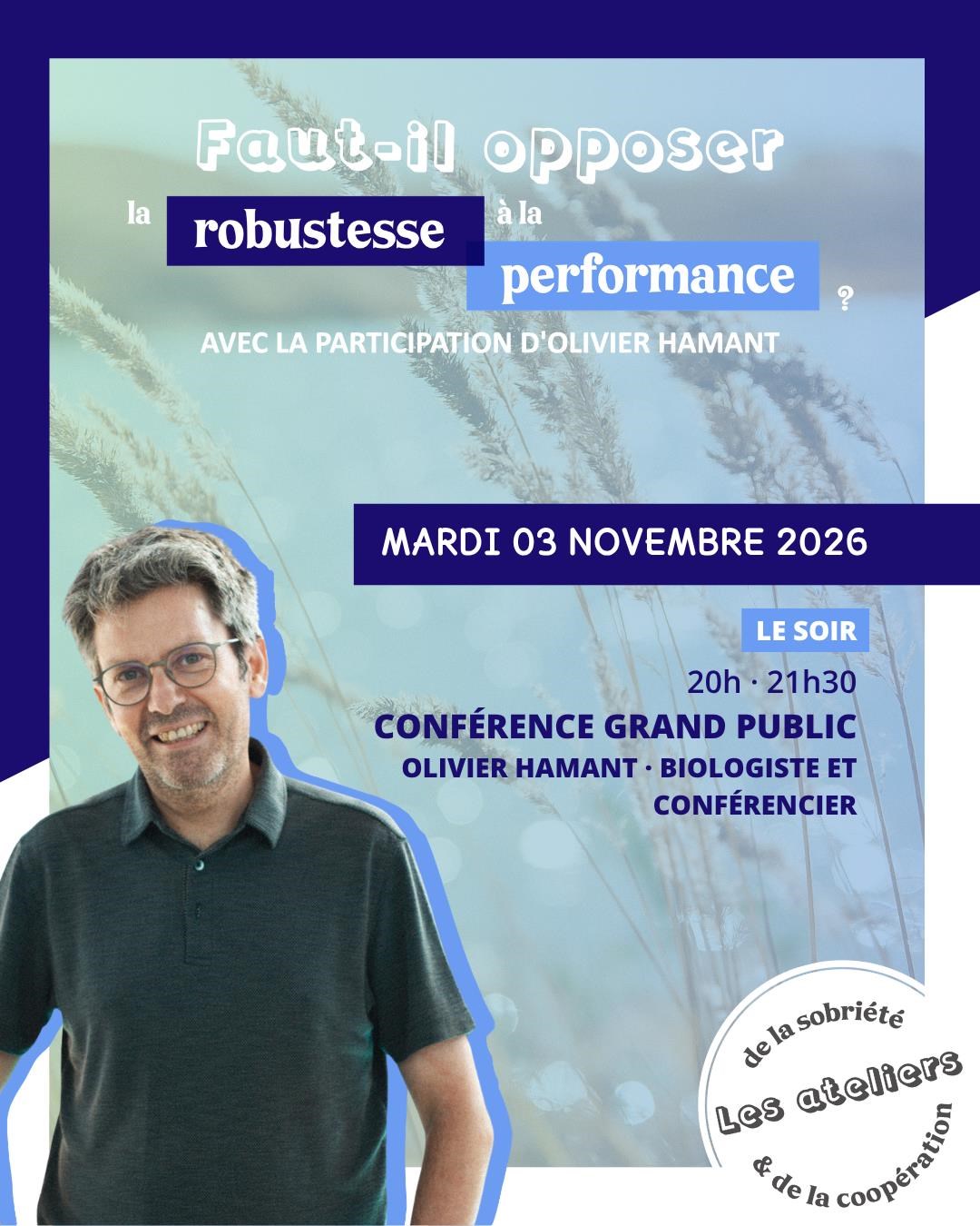 Conférence sciences humaines Lorient