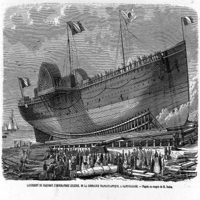 St nazaire le lancement d'Eugénie