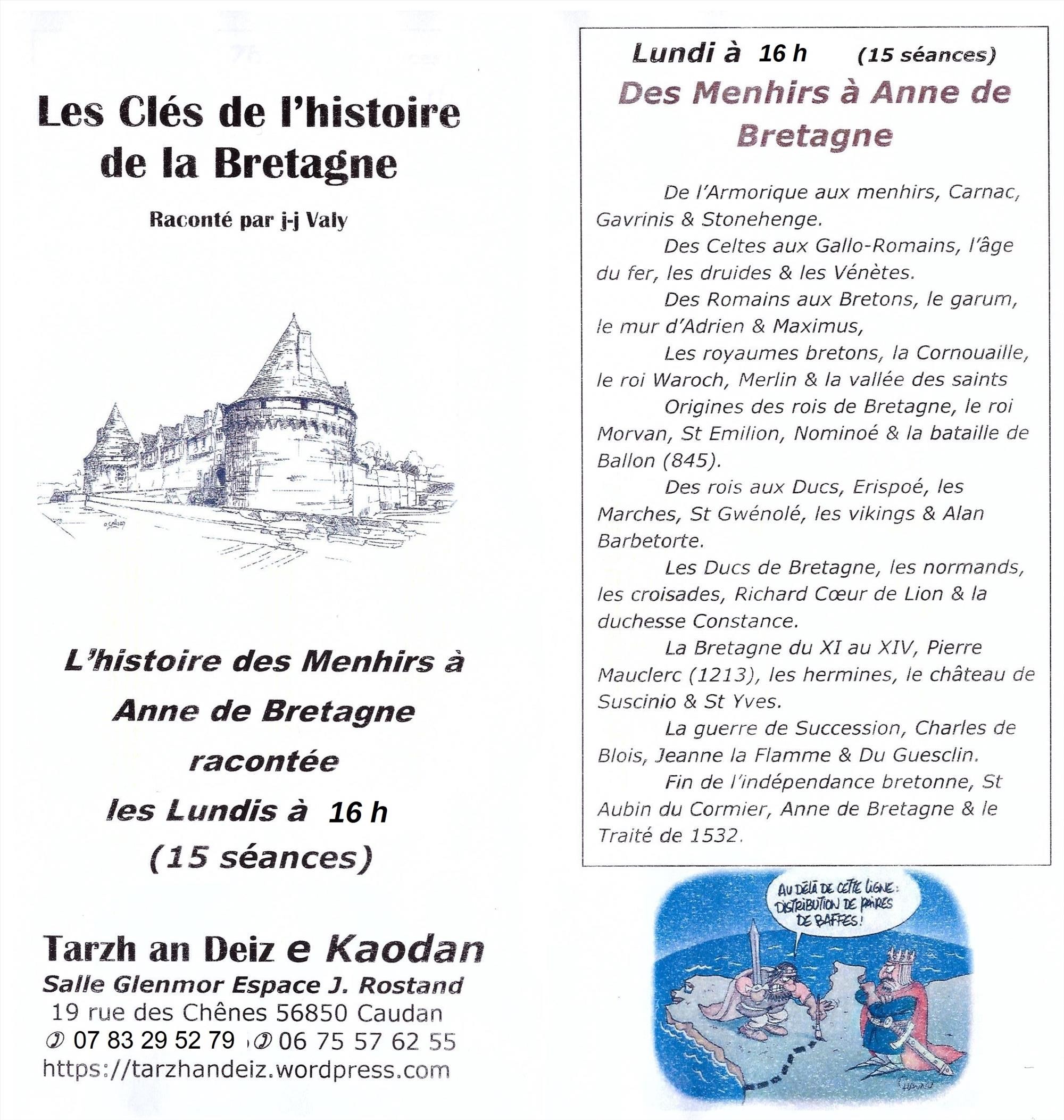 Programme de l'année 26-27