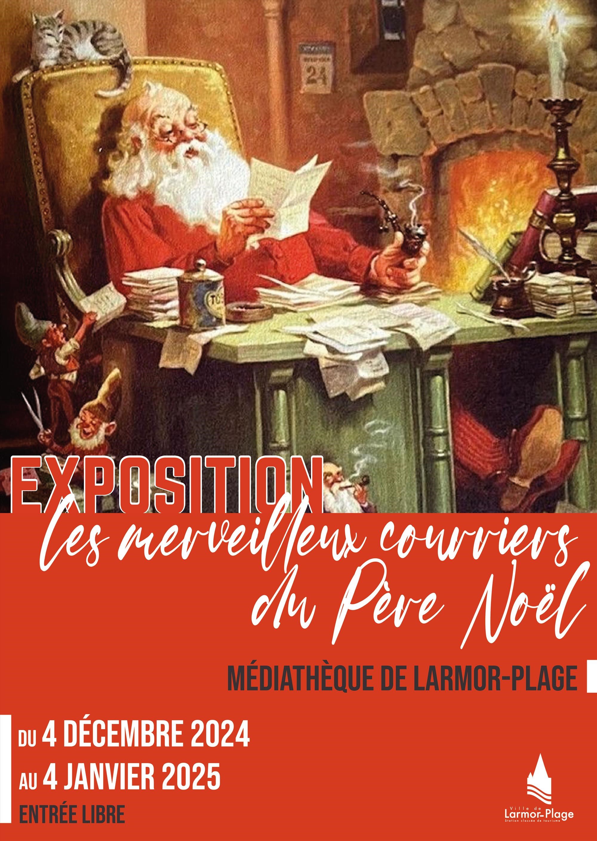 Les merveilleux courriers du père Noël Du 7/12/2024 au 4/1/2025