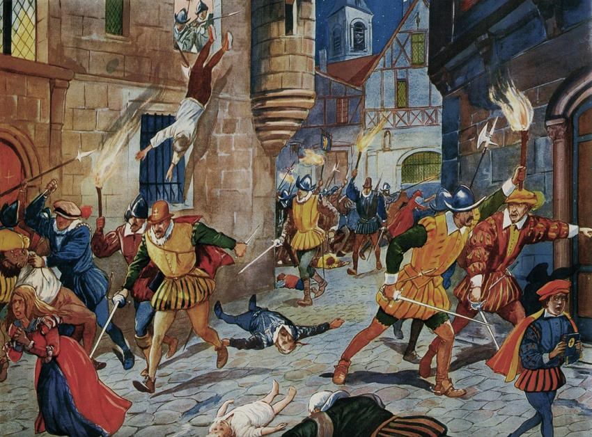 la nuit de la St Bathélémy