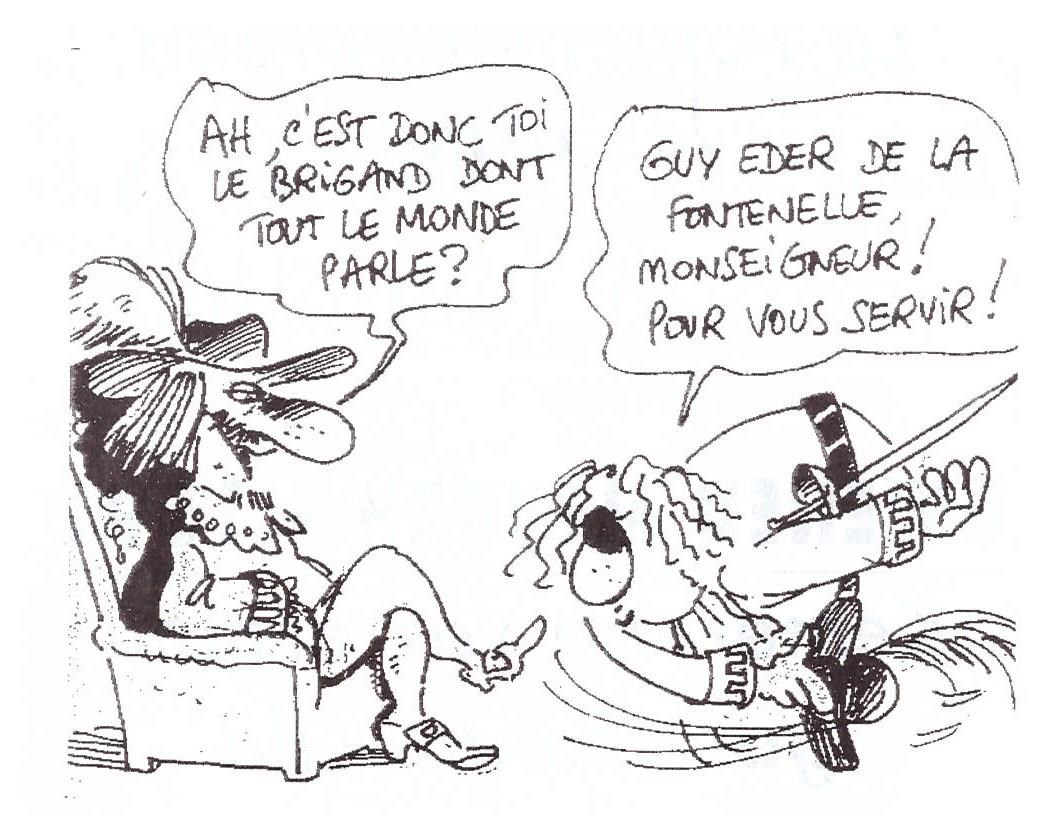 Le brigand La Fontelle et le duc de Mercoeur