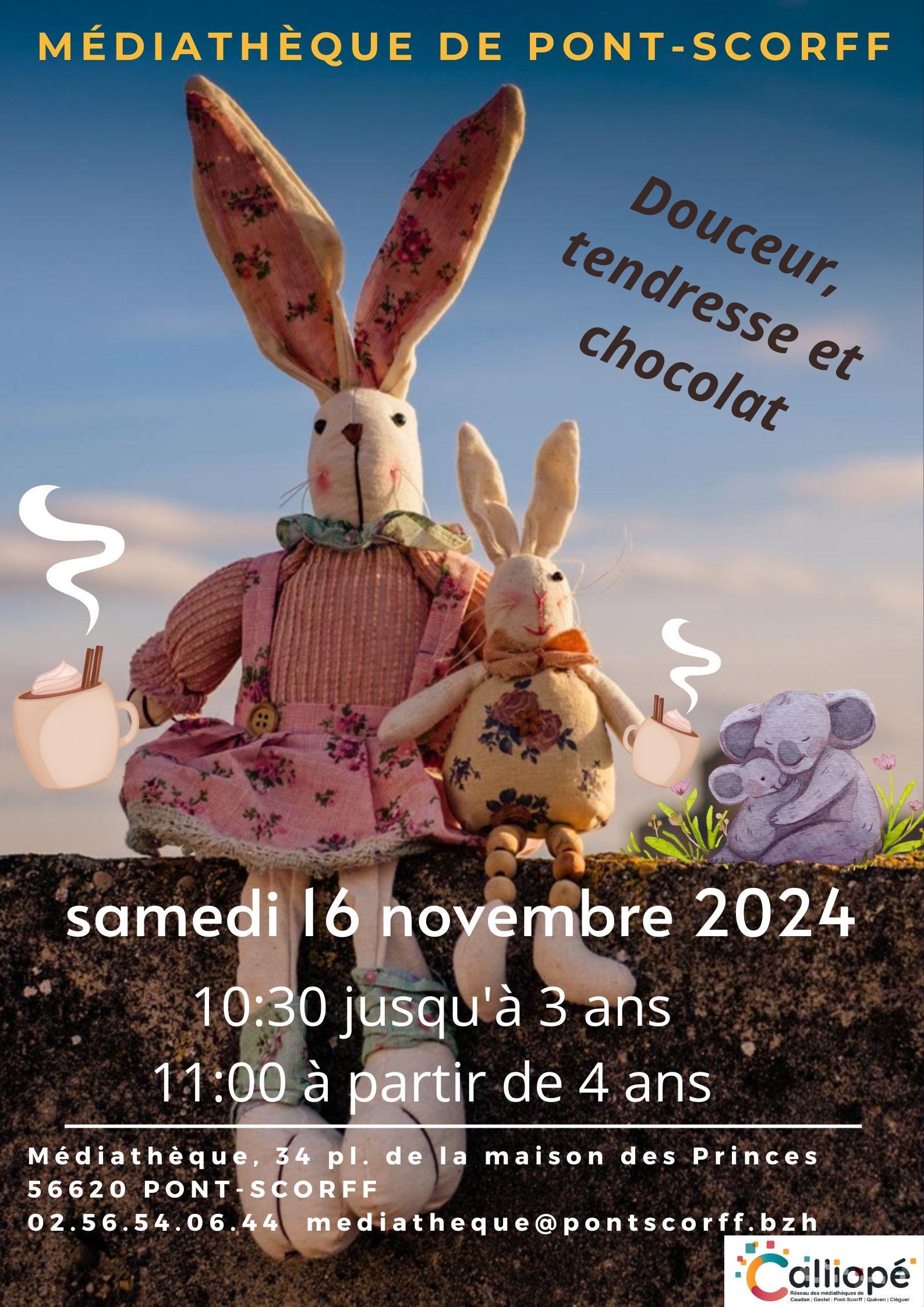 Histoires pour petites et grandes oreilles Le 16 nov 2024