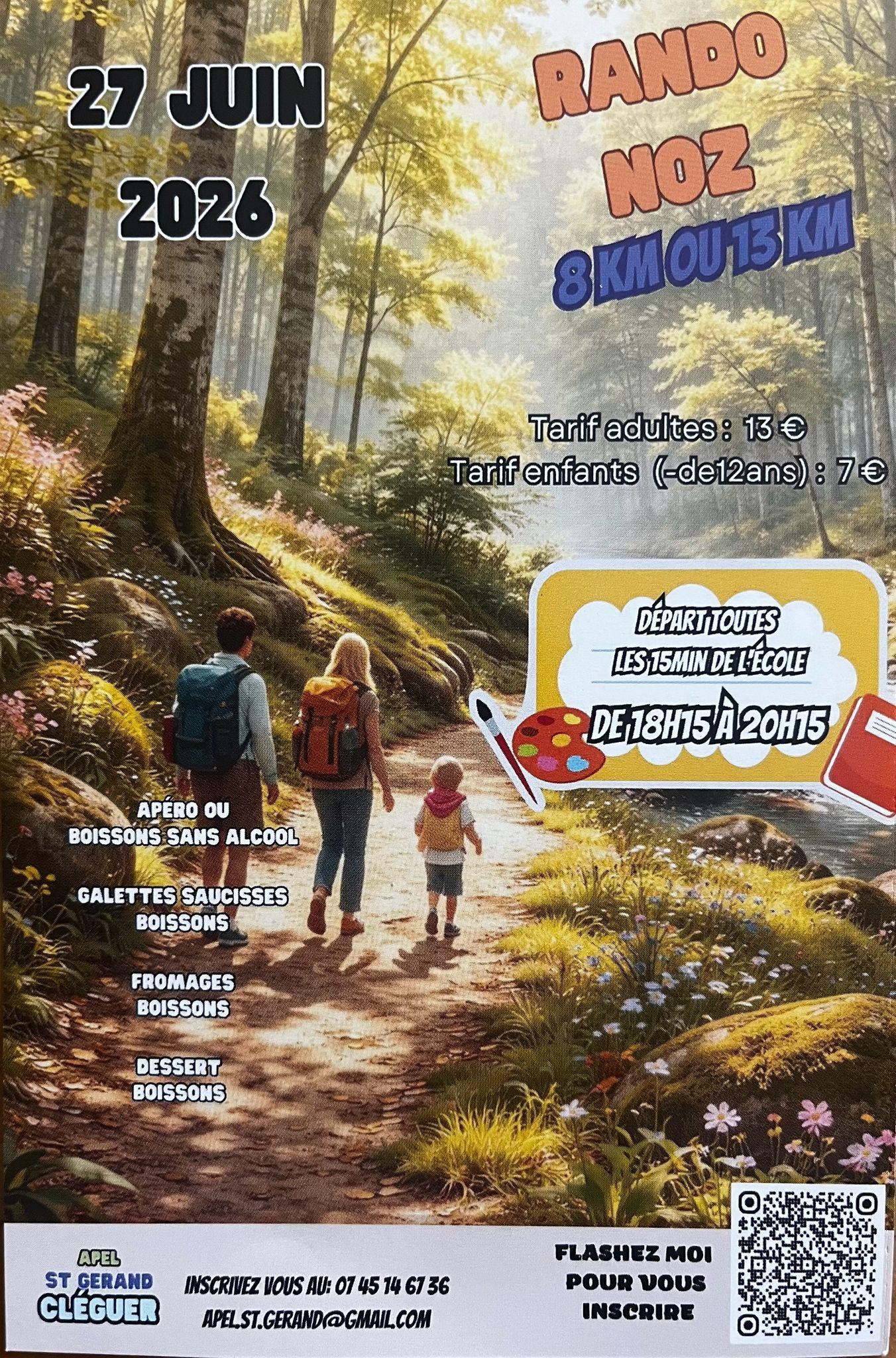 Randonnée Cléguer